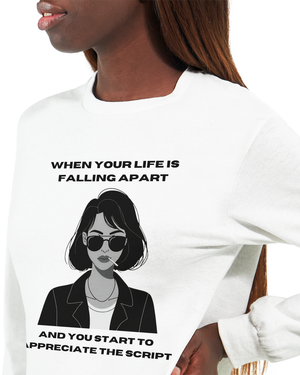 Trust the script: Unisex Longsleeve Tee