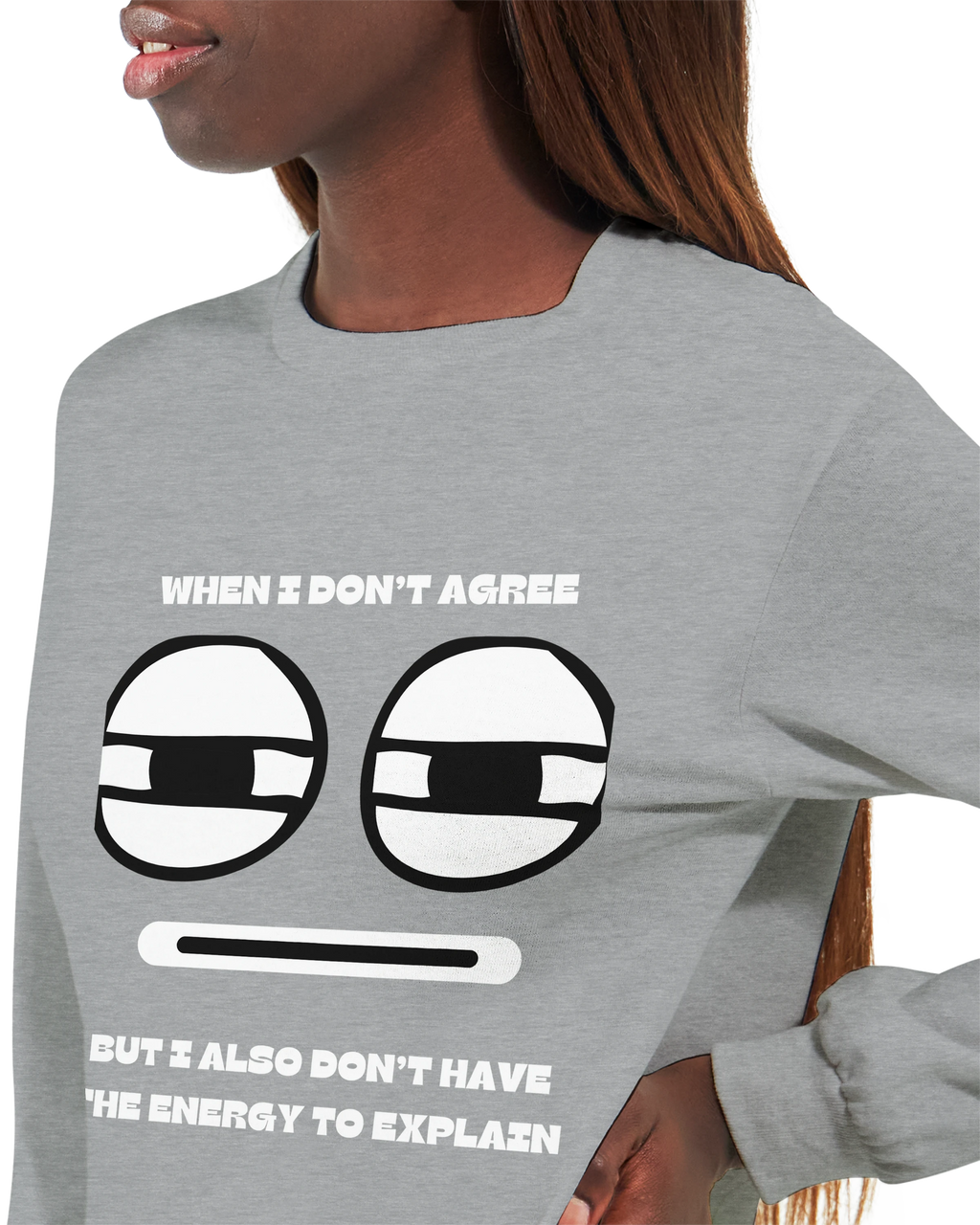 No Energy to Explain: Unisex Longsleeve Tee