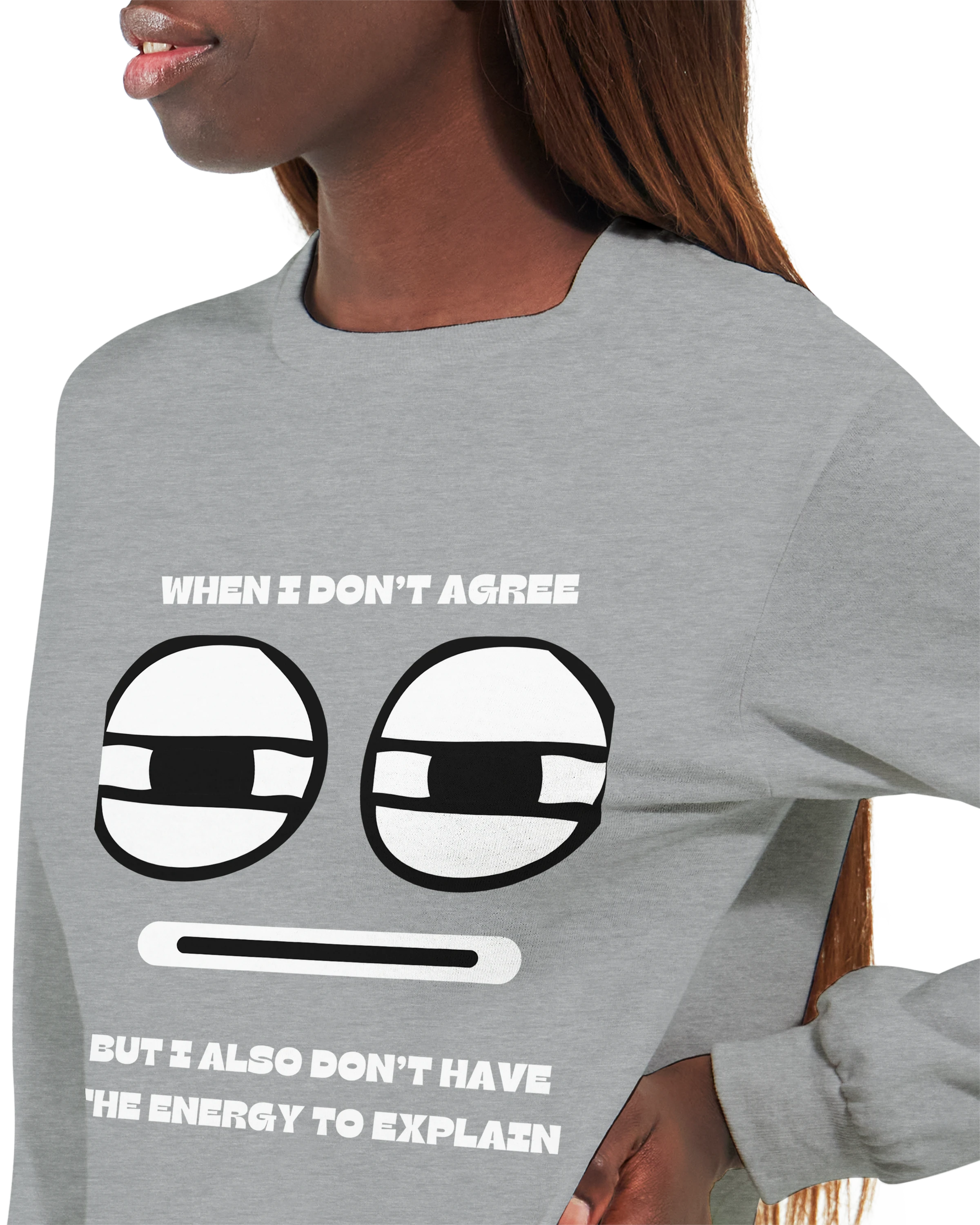 No Energy to Explain: Unisex Longsleeve Tee