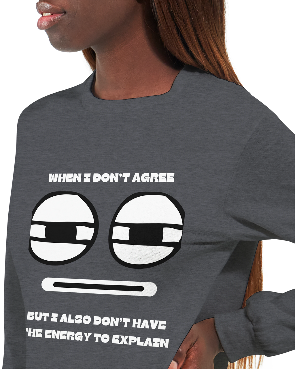 No Energy to Explain: Unisex Longsleeve Tee