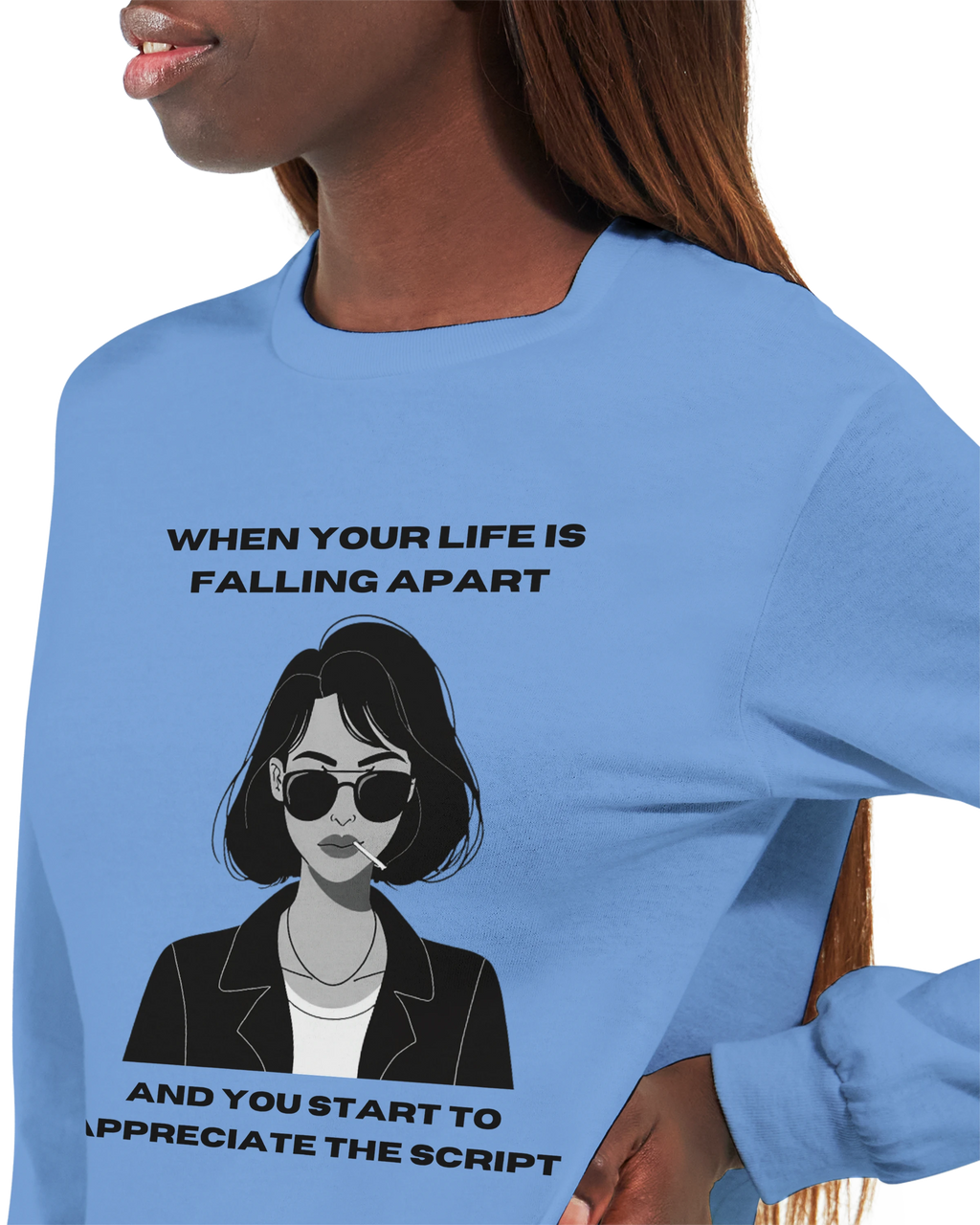 Trust the script: Unisex Longsleeve Tee