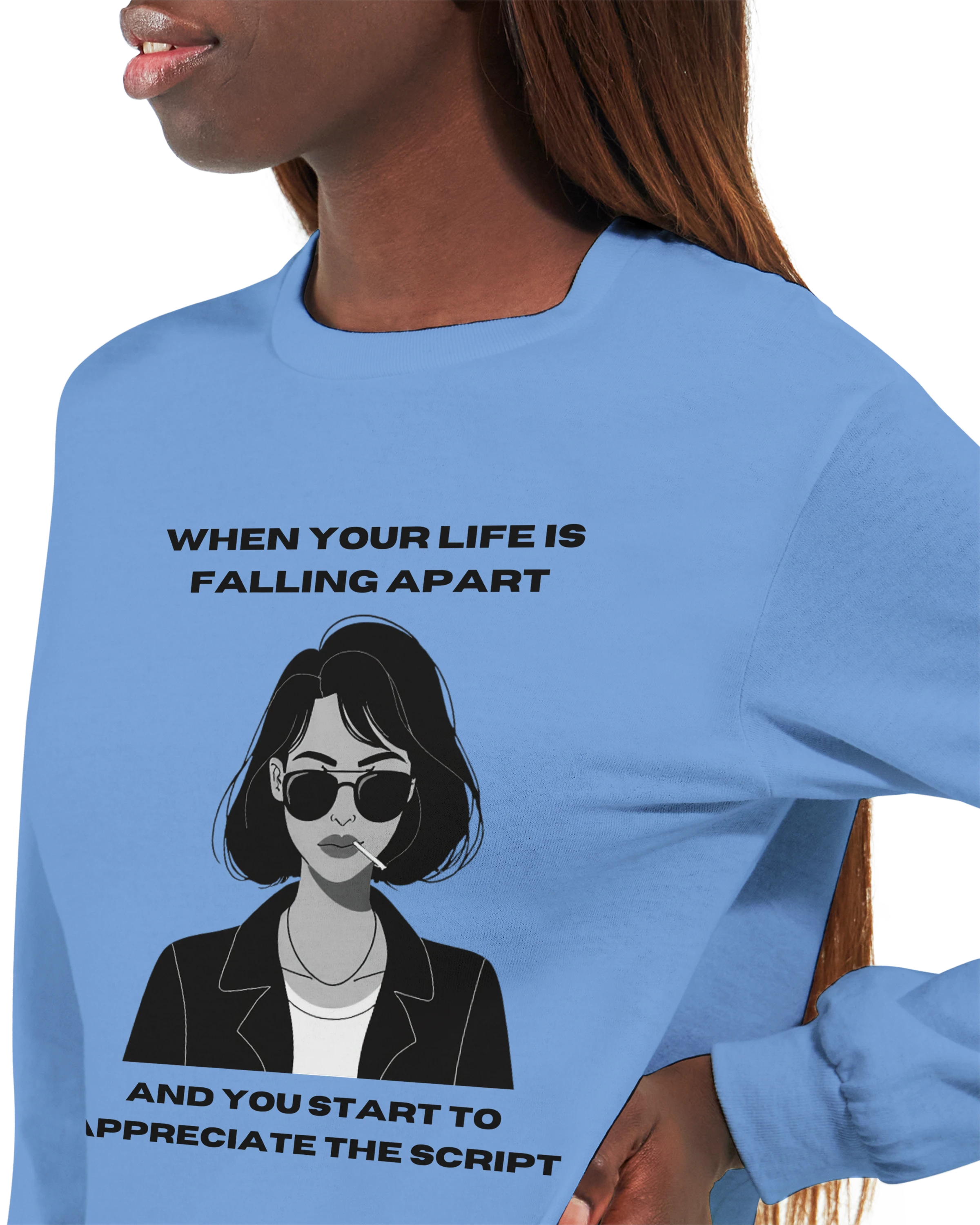 Trust the script: Unisex Longsleeve Tee