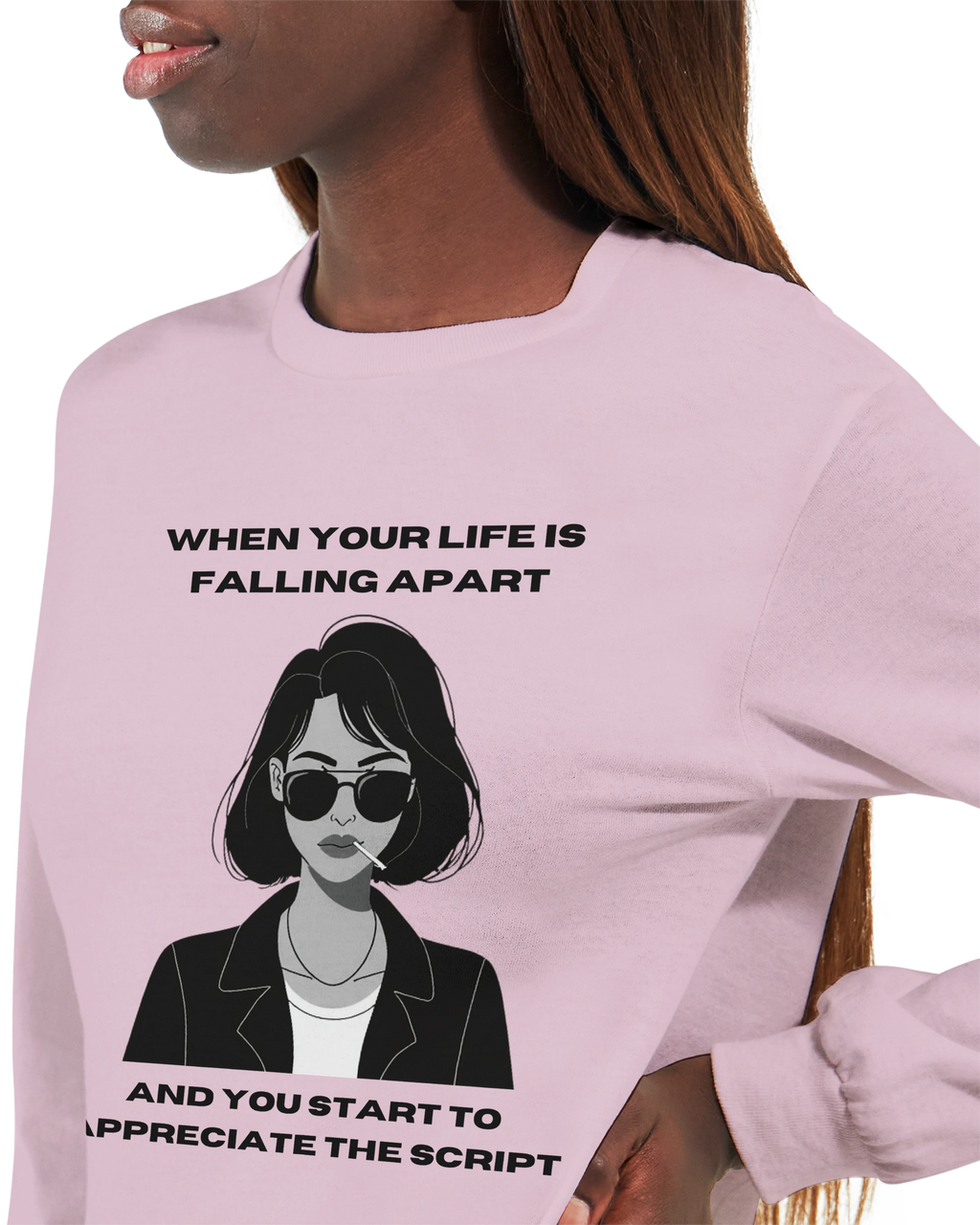 Trust the script: Unisex Longsleeve Tee