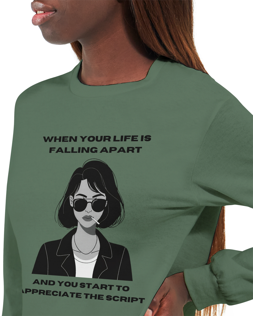 Trust the script: Unisex Longsleeve Tee