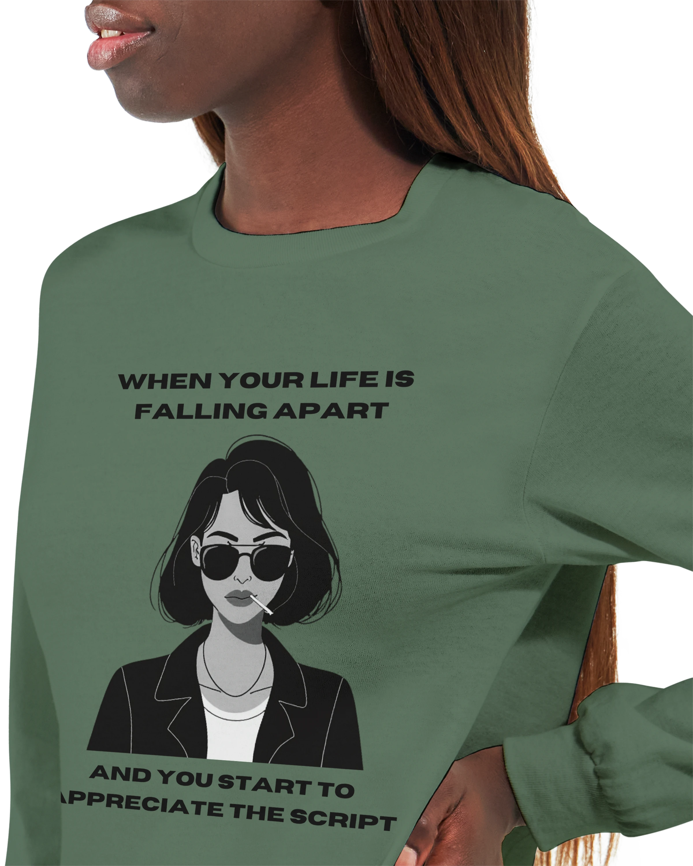 Trust the script: Unisex Longsleeve Tee