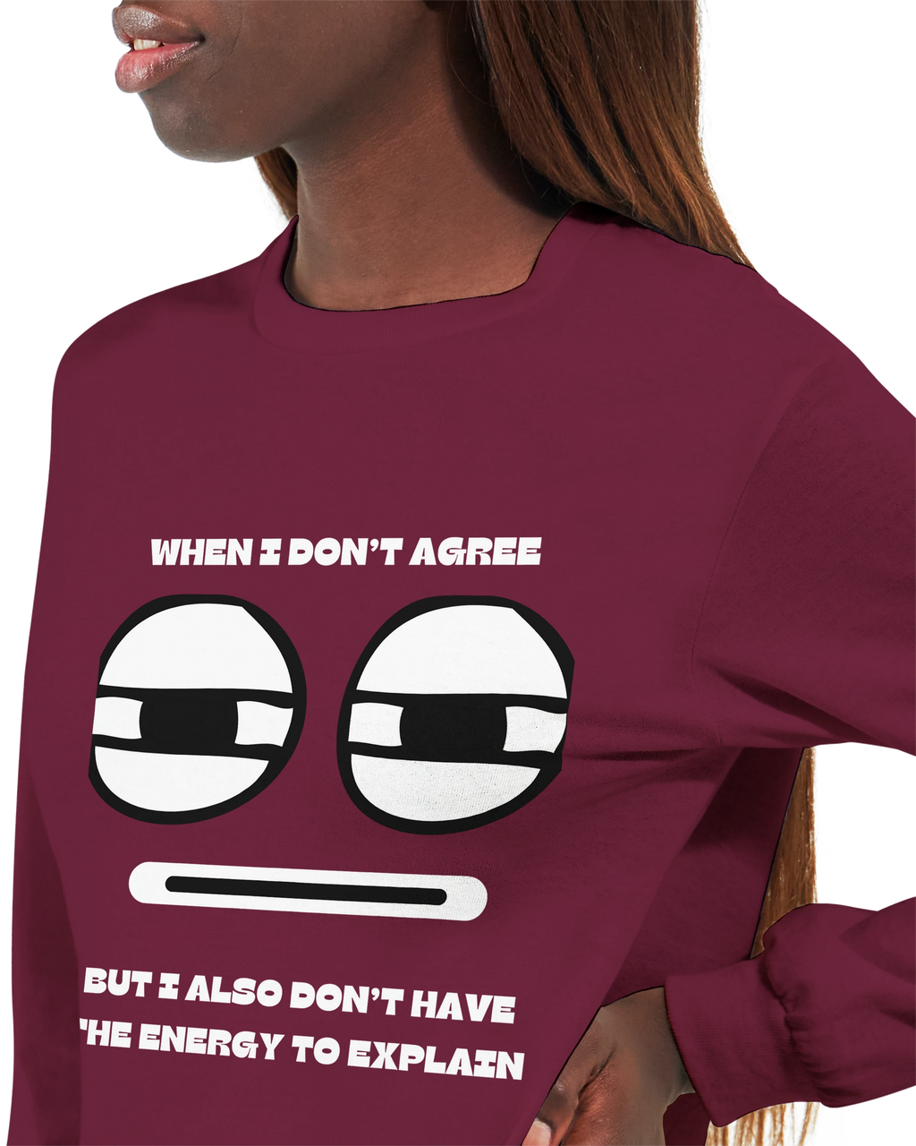 No Energy to Explain: Unisex Longsleeve Tee