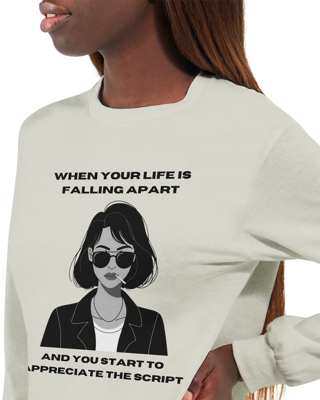 Trust the script: Unisex Longsleeve Tee