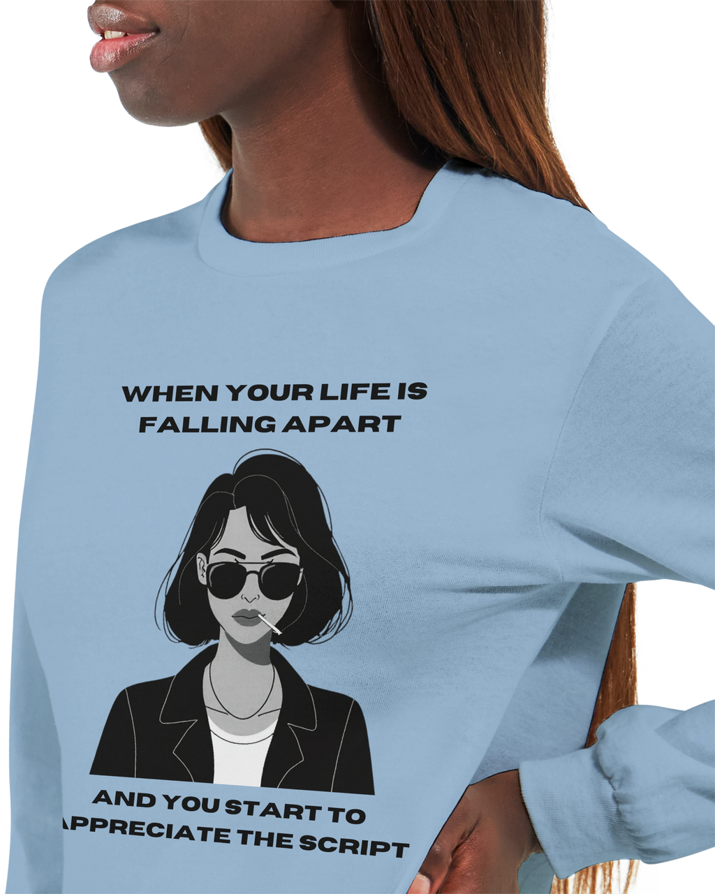 Trust the script: Unisex Longsleeve Tee