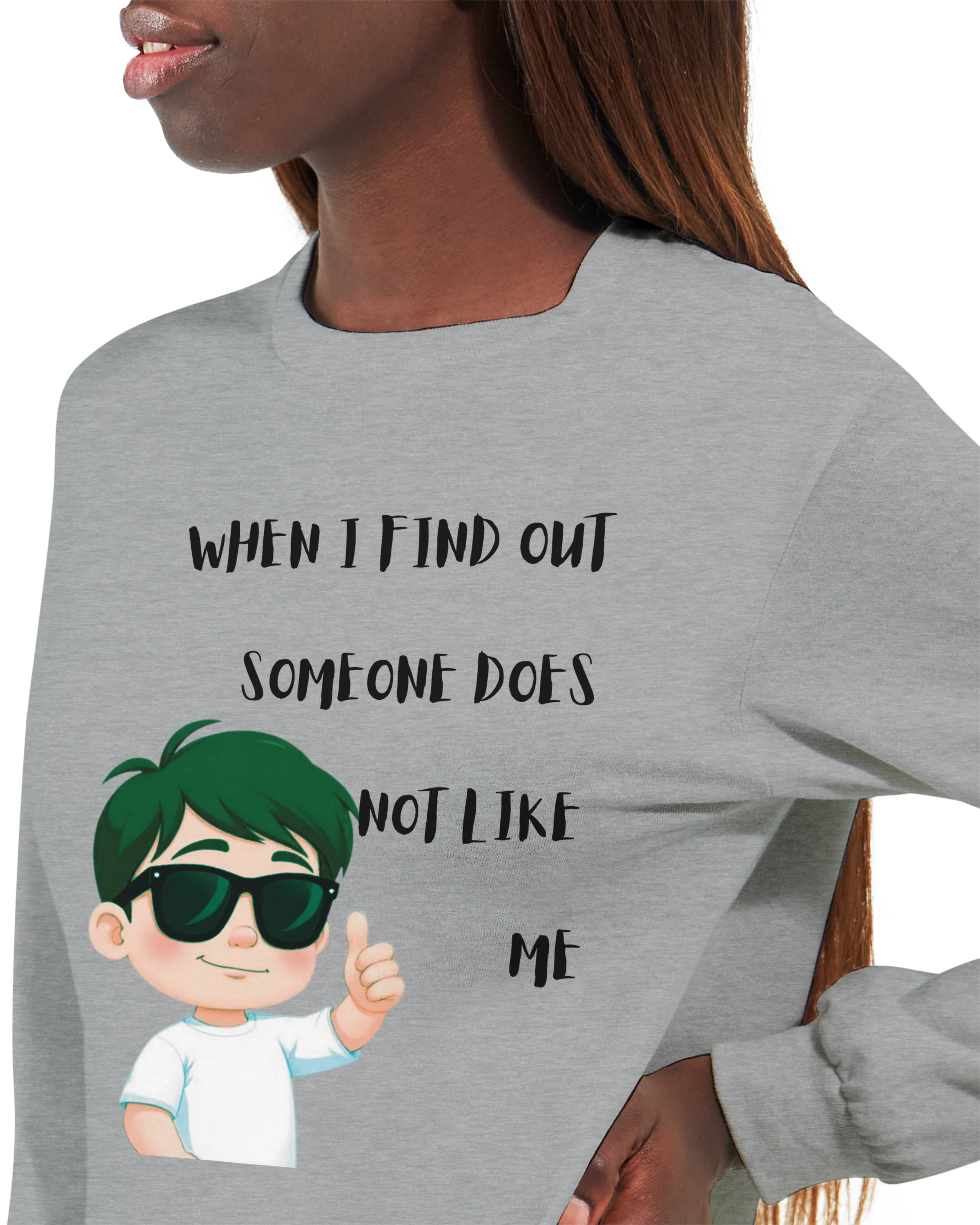 Don't Care: Unisex Longsleeve Tee