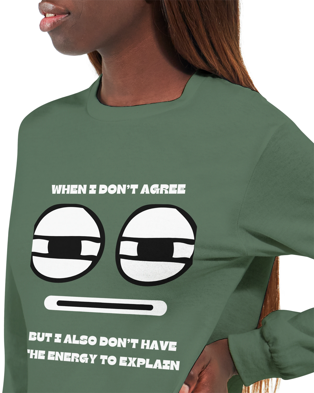 No Energy to Explain: Unisex Longsleeve Tee