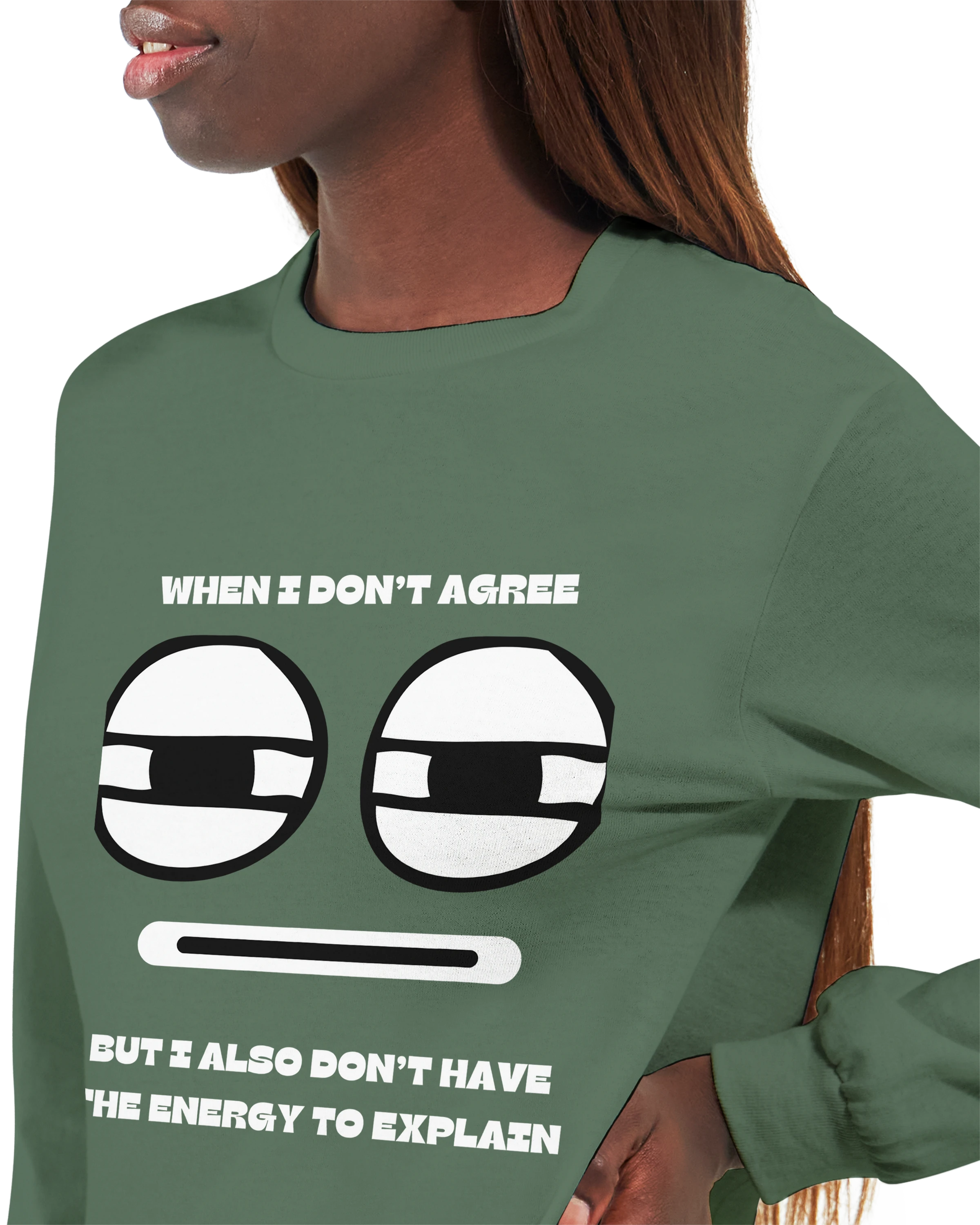 No Energy to Explain: Unisex Longsleeve Tee