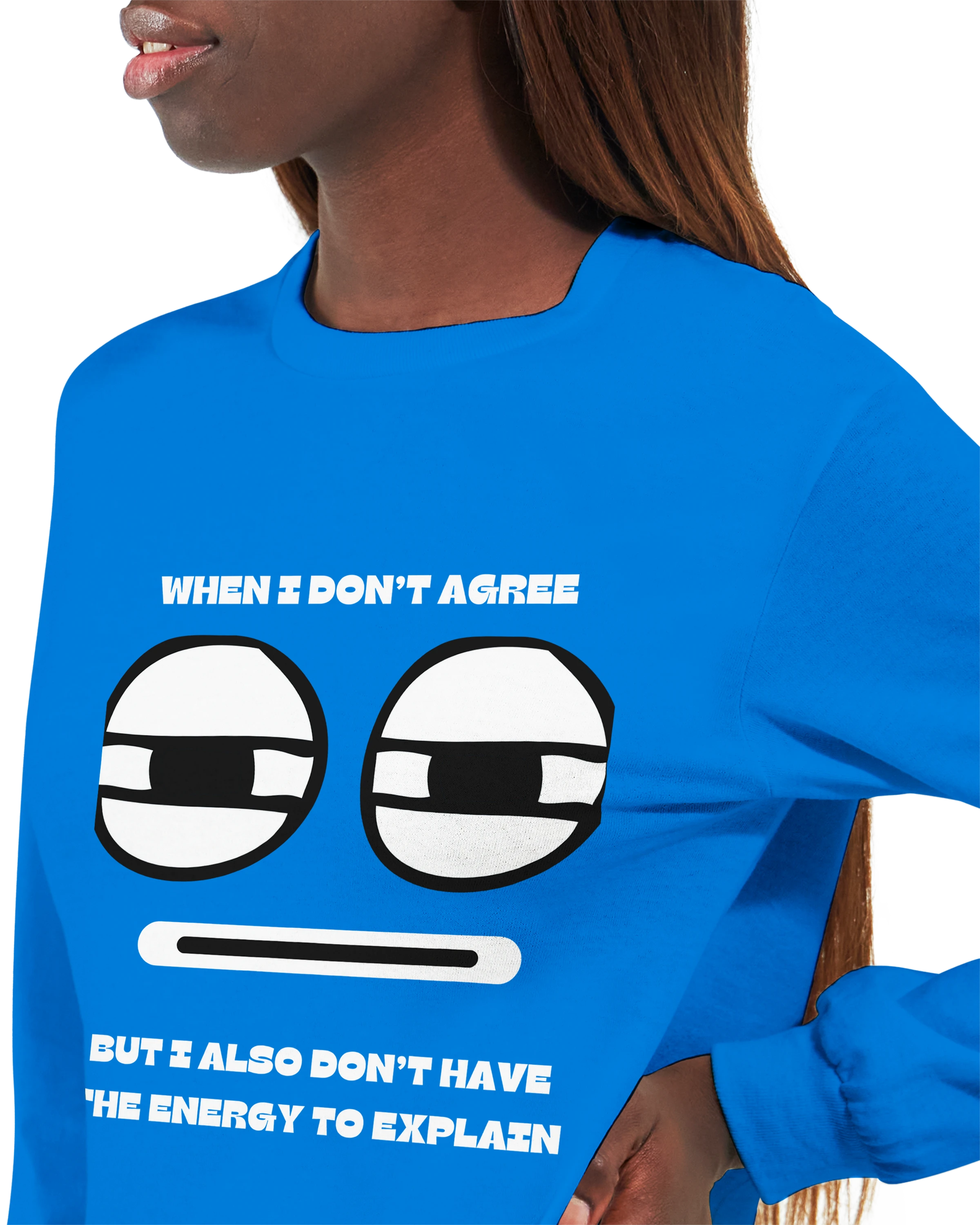 No Energy to Explain: Unisex Longsleeve Tee