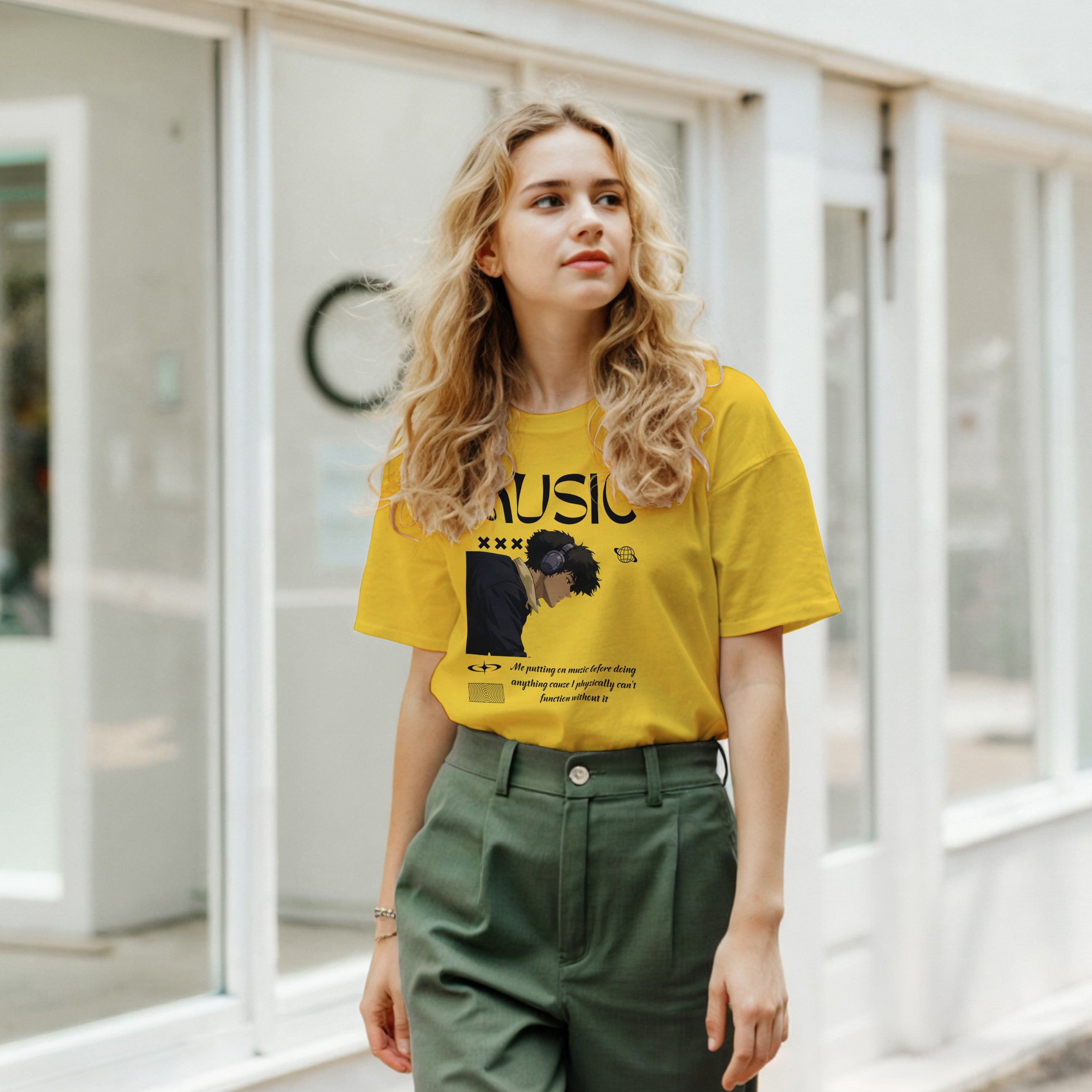 Music Isn’t a Phase : Unisex Crewneck Tee