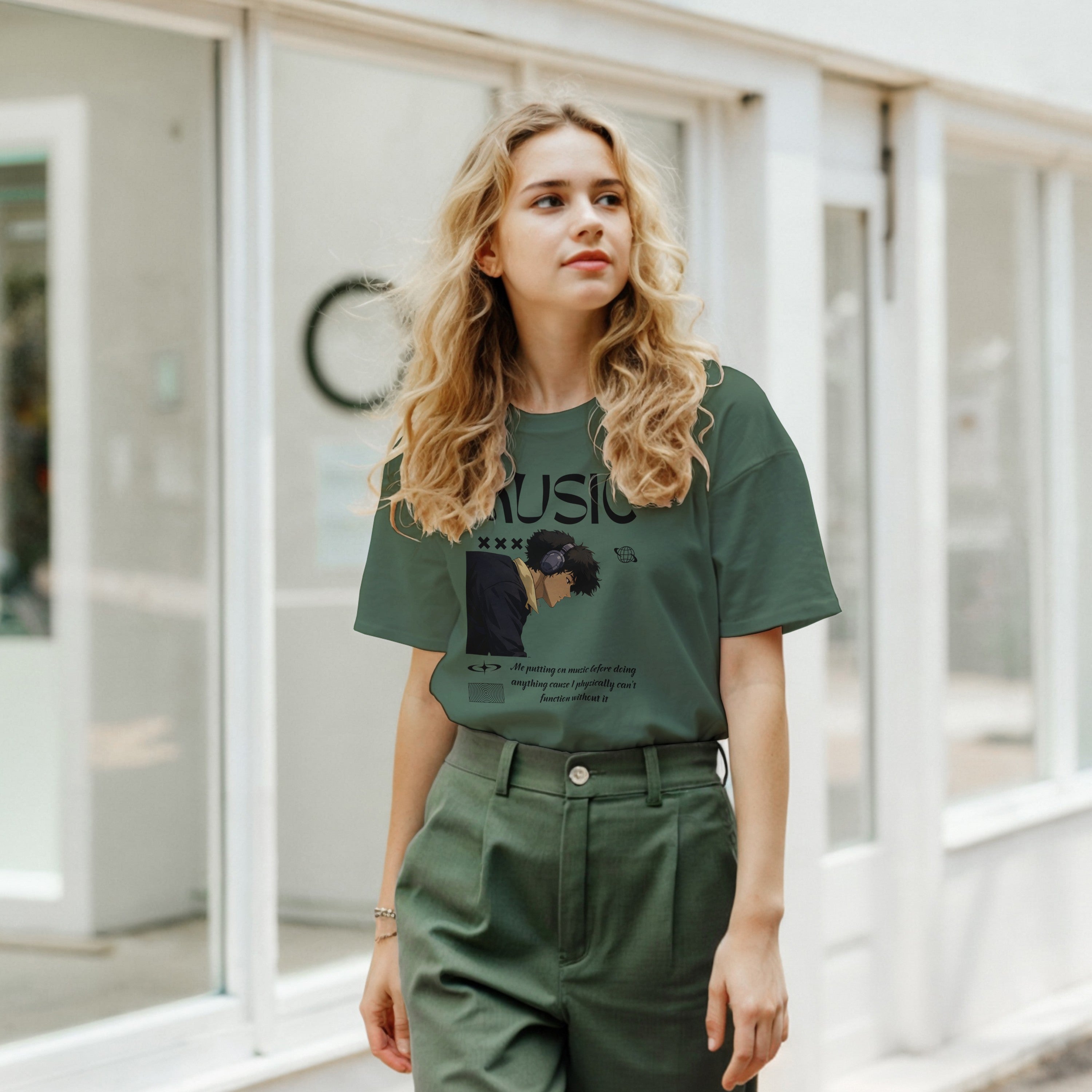 Music Isn’t a Phase : Unisex Crewneck Tee