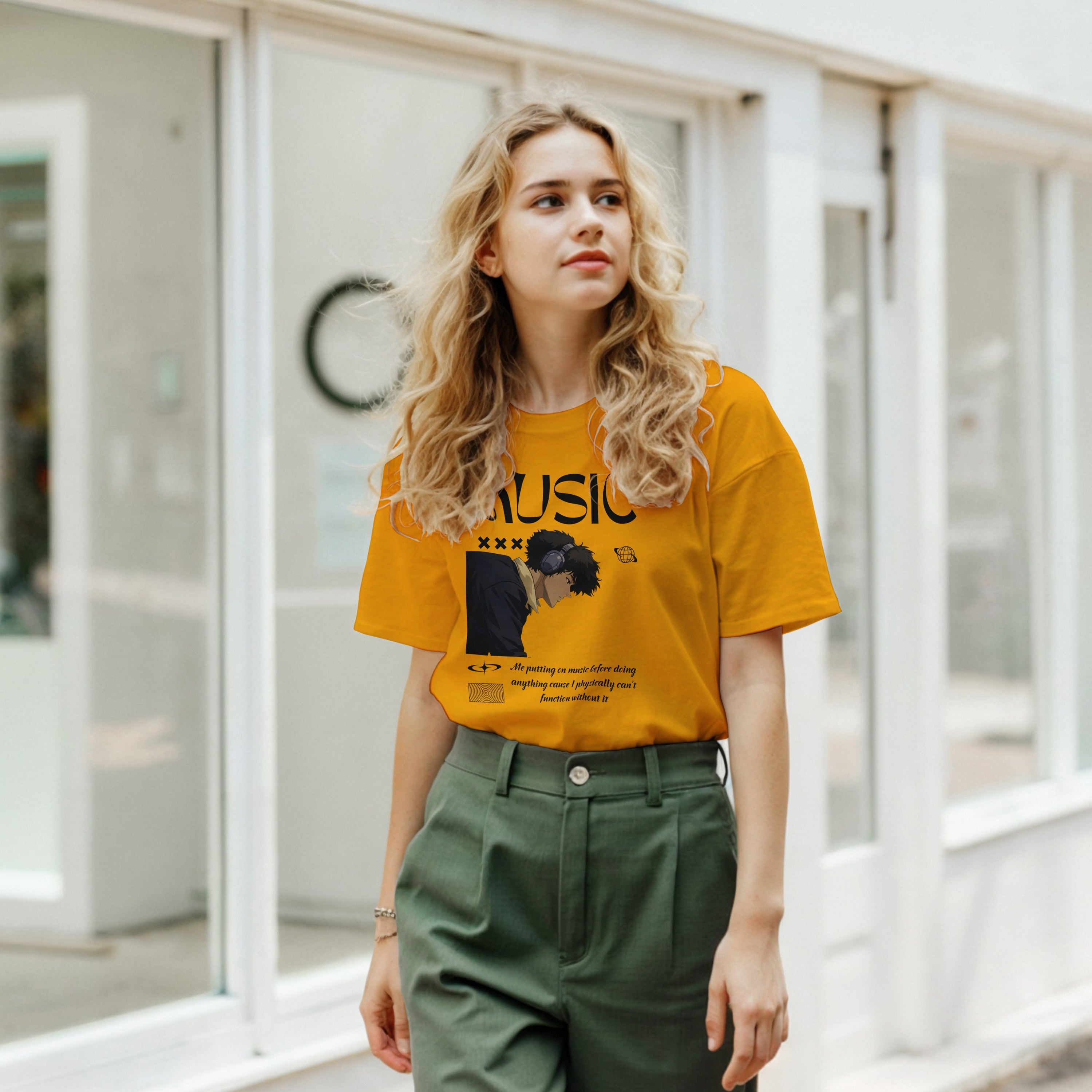 Music Isn’t a Phase : Unisex Crewneck Tee