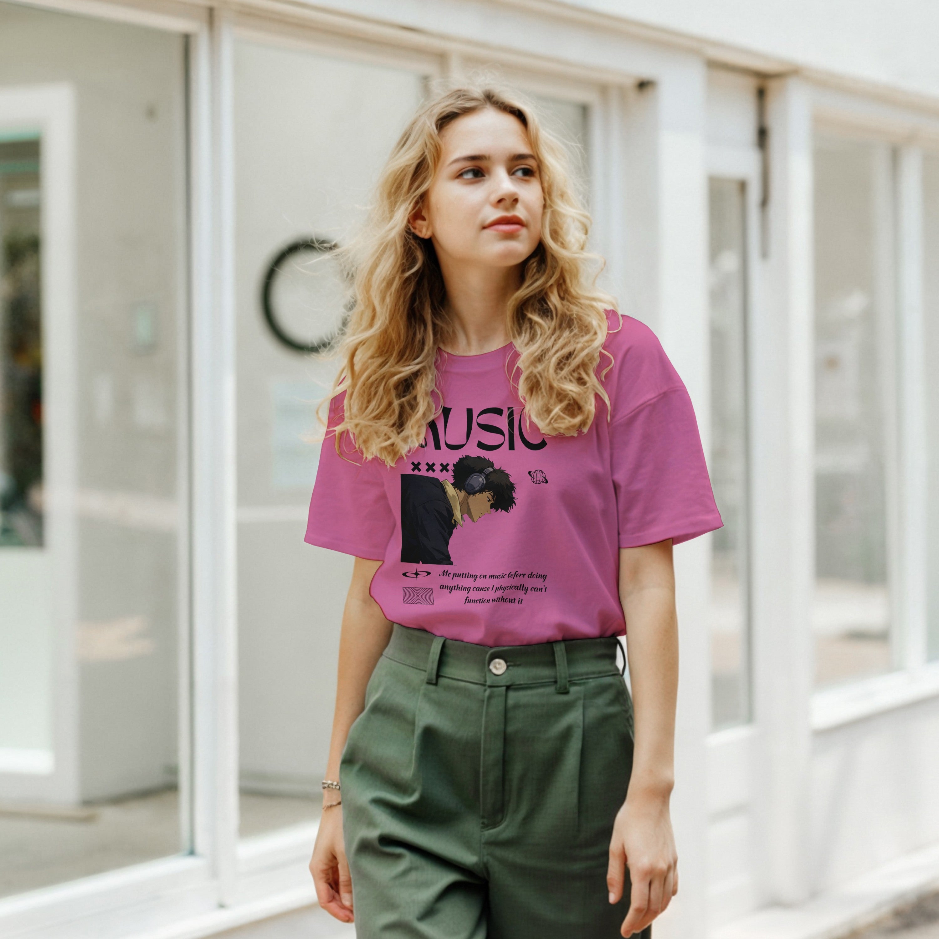 Music Isn’t a Phase : Unisex Crewneck Tee