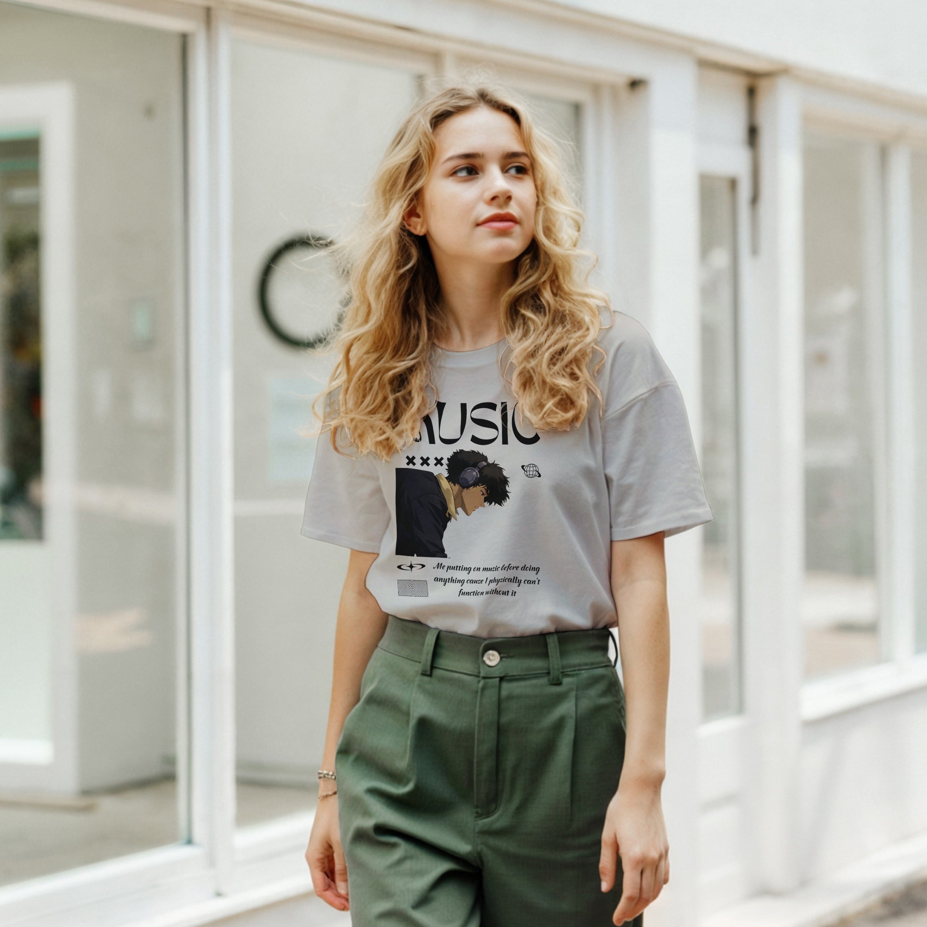 Music Isn’t a Phase : Unisex Crewneck Tee