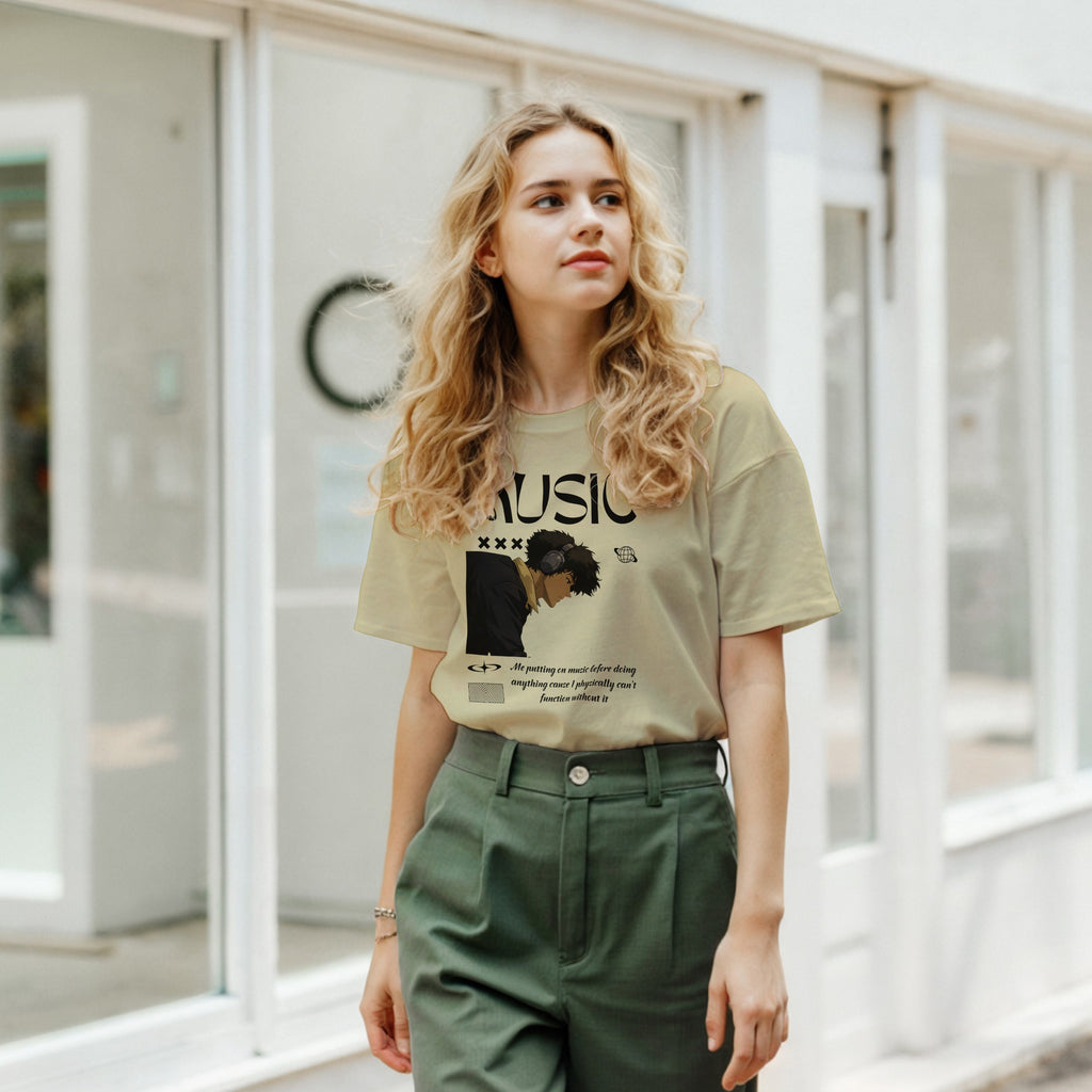 Music Isn’t a Phase : Unisex Crewneck Tee