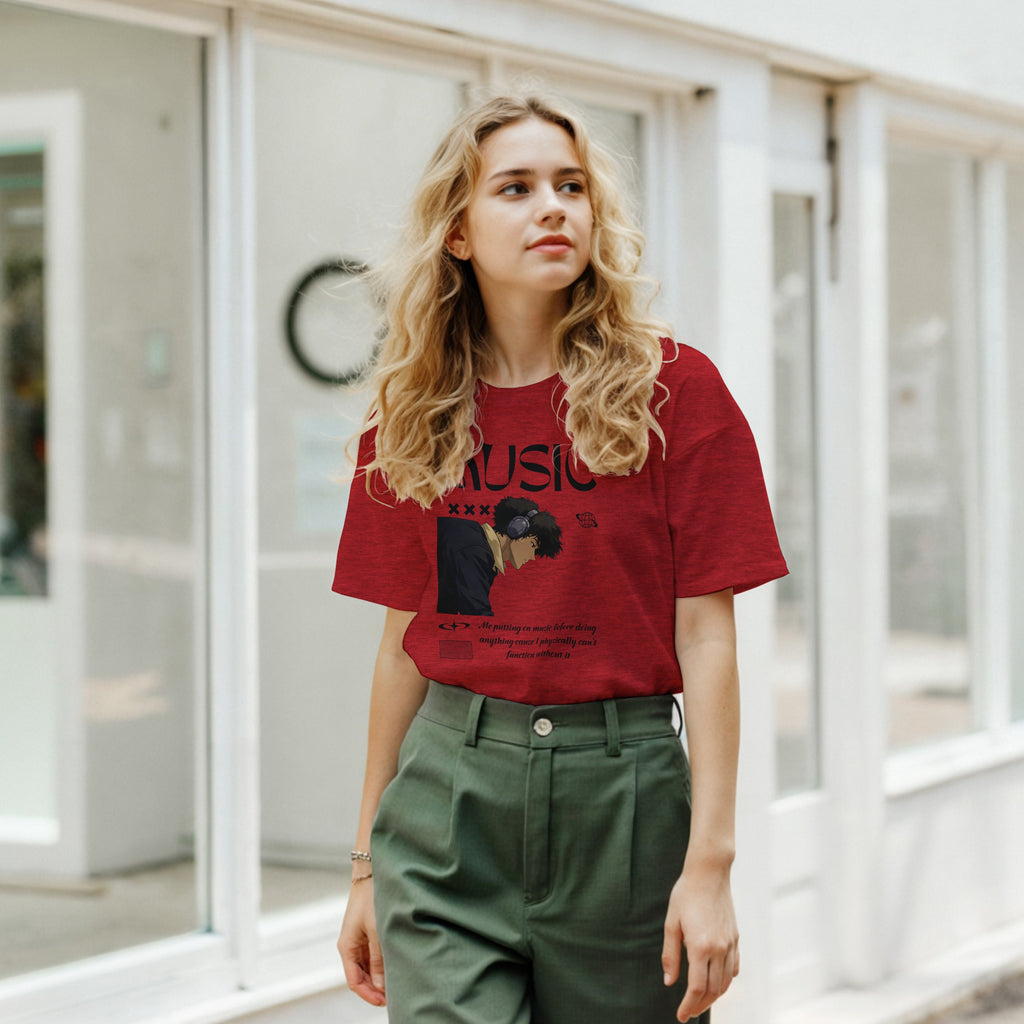 Music Isn’t a Phase : Unisex Crewneck Tee