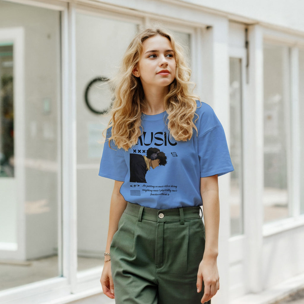 Music Isn’t a Phase : Unisex Crewneck Tee