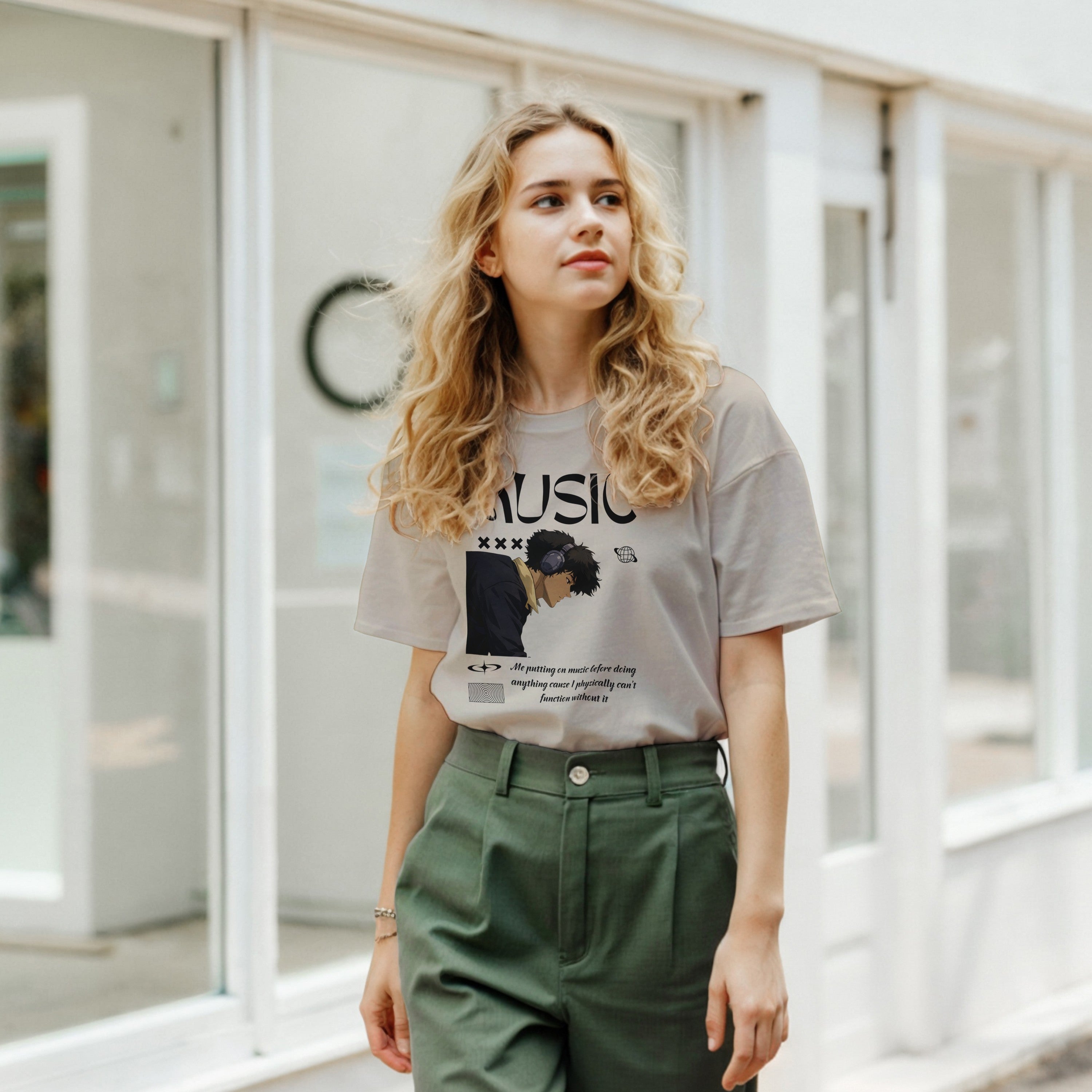 Music Isn’t a Phase : Unisex Crewneck Tee