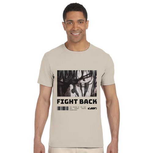 Fight Back - Light: Unisex Crewneck Tee