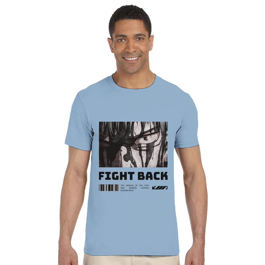 Fight Back - Light: Unisex Crewneck Tee