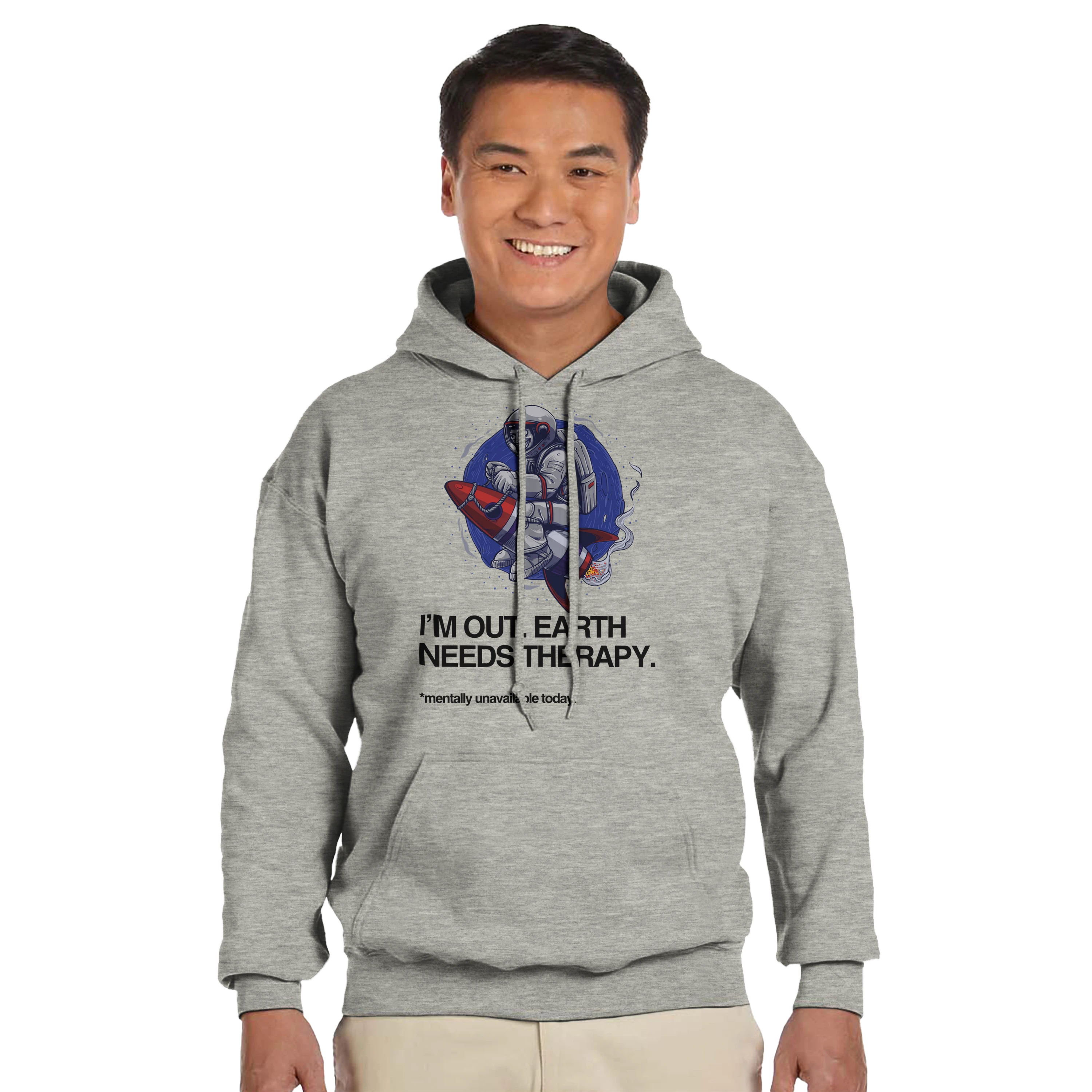 I'm Out: Unisex Pullover Hoodie