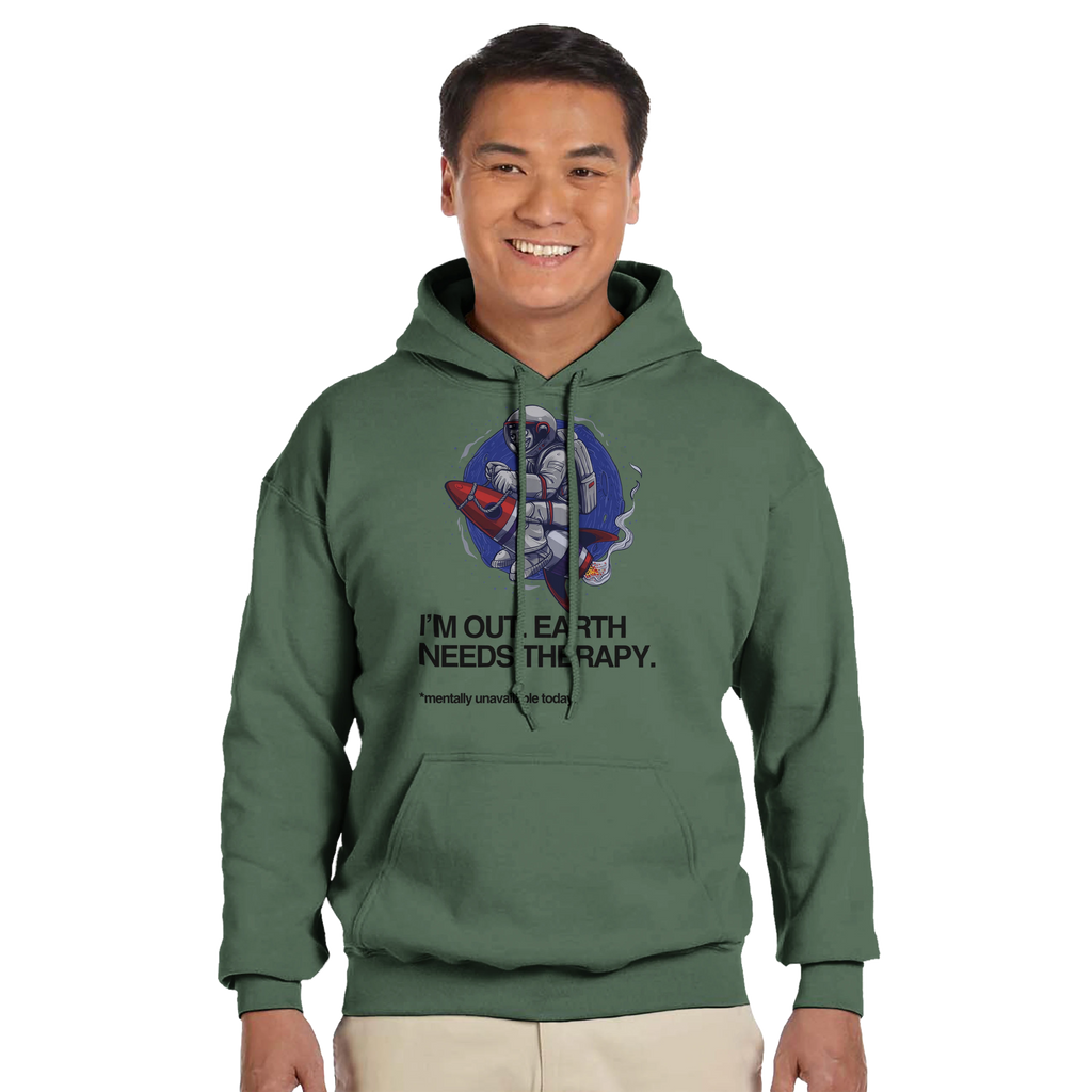 I'm Out: Unisex Pullover Hoodie