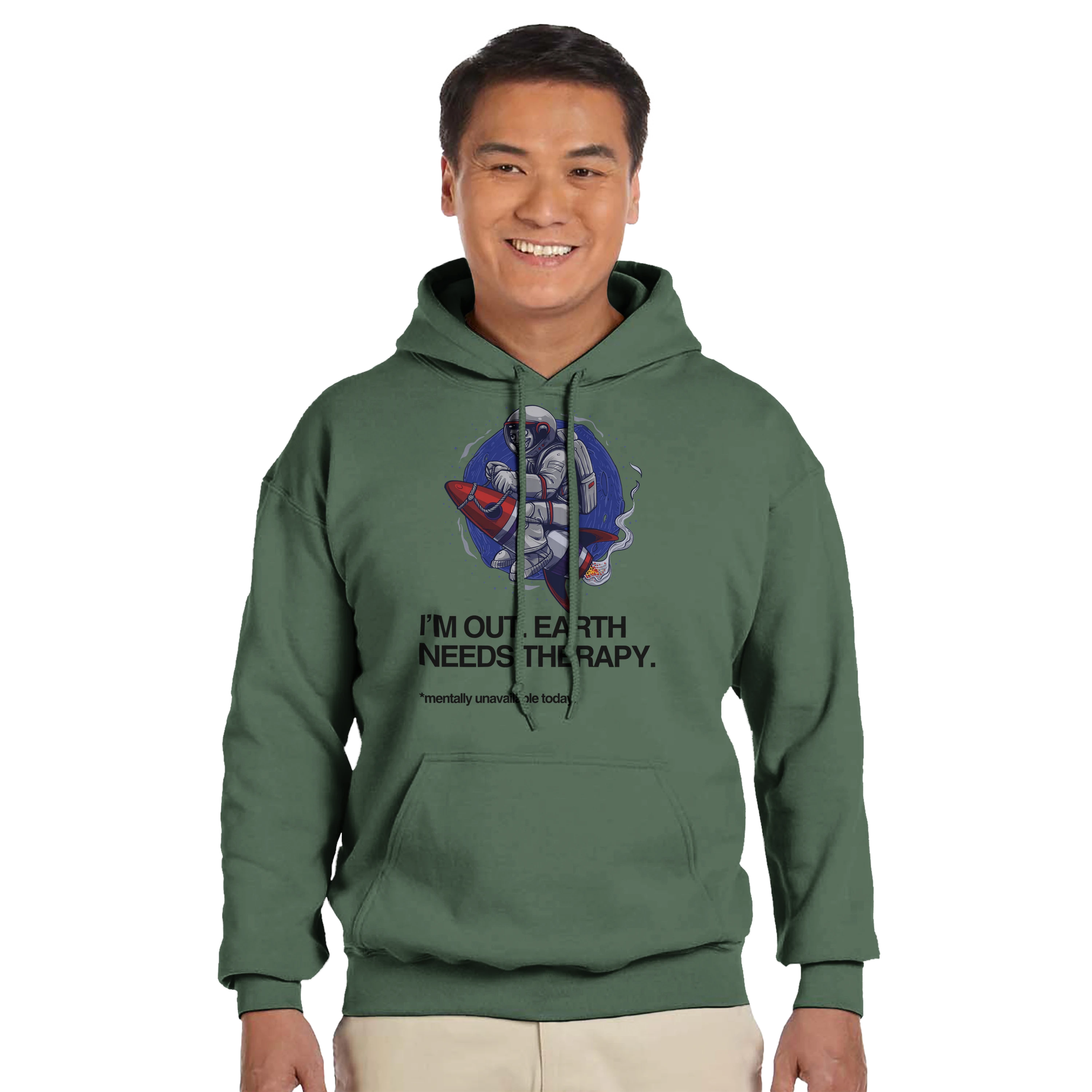 I'm Out: Unisex Pullover Hoodie