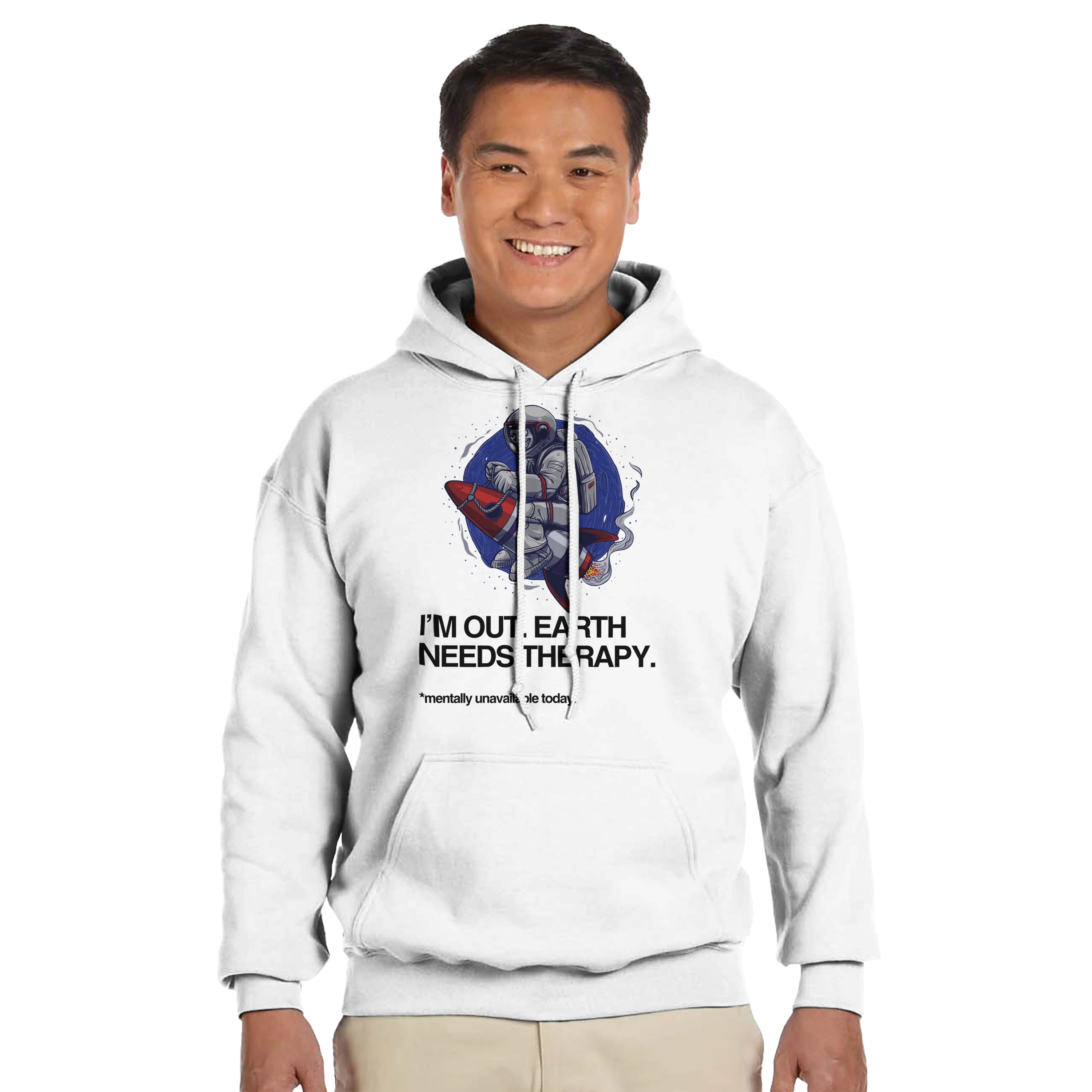 I'm Out: Unisex Pullover Hoodie