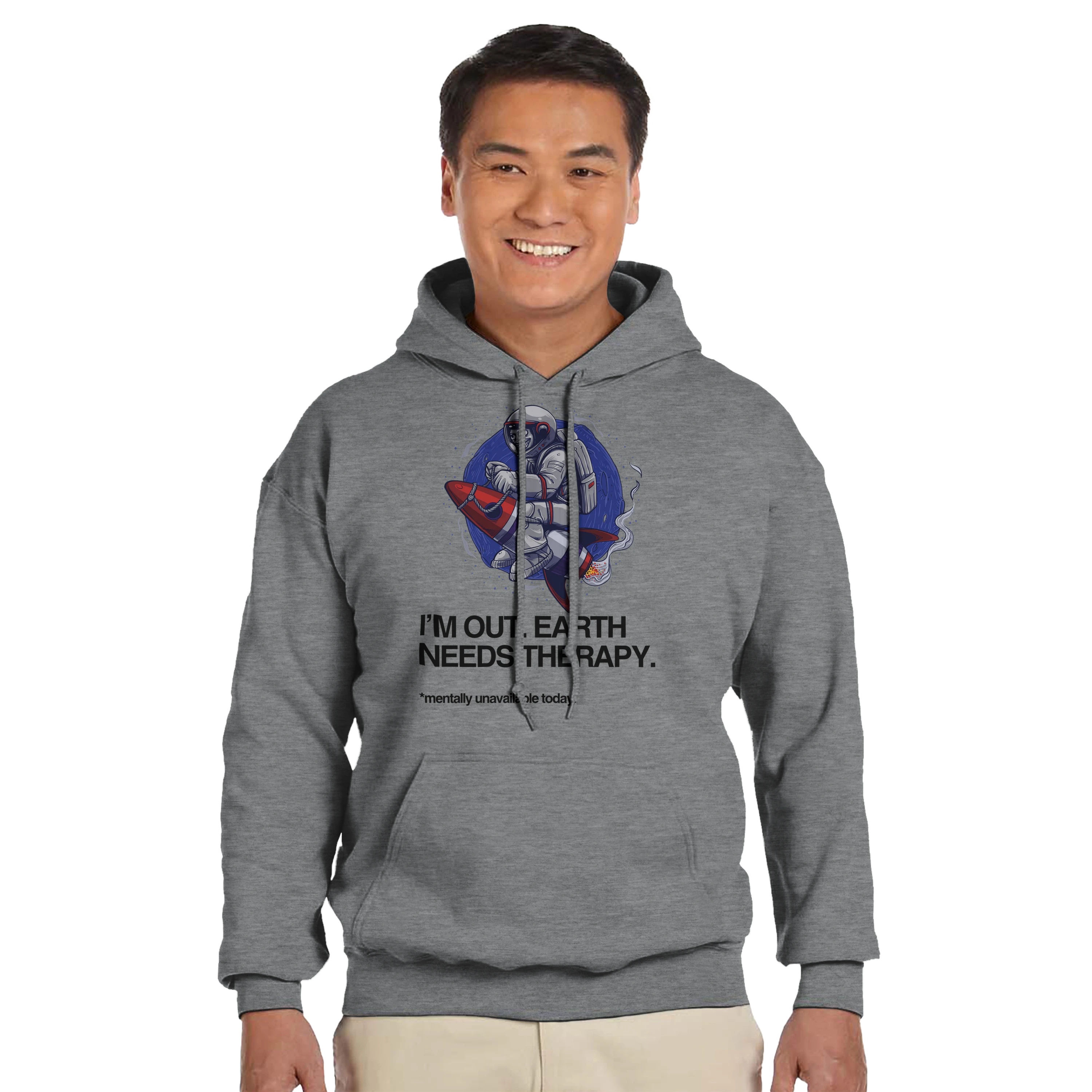 I'm Out: Unisex Pullover Hoodie