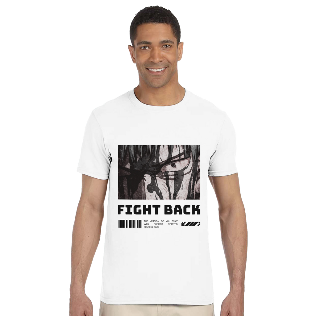 Fight Back - Light: Unisex Crewneck Tee