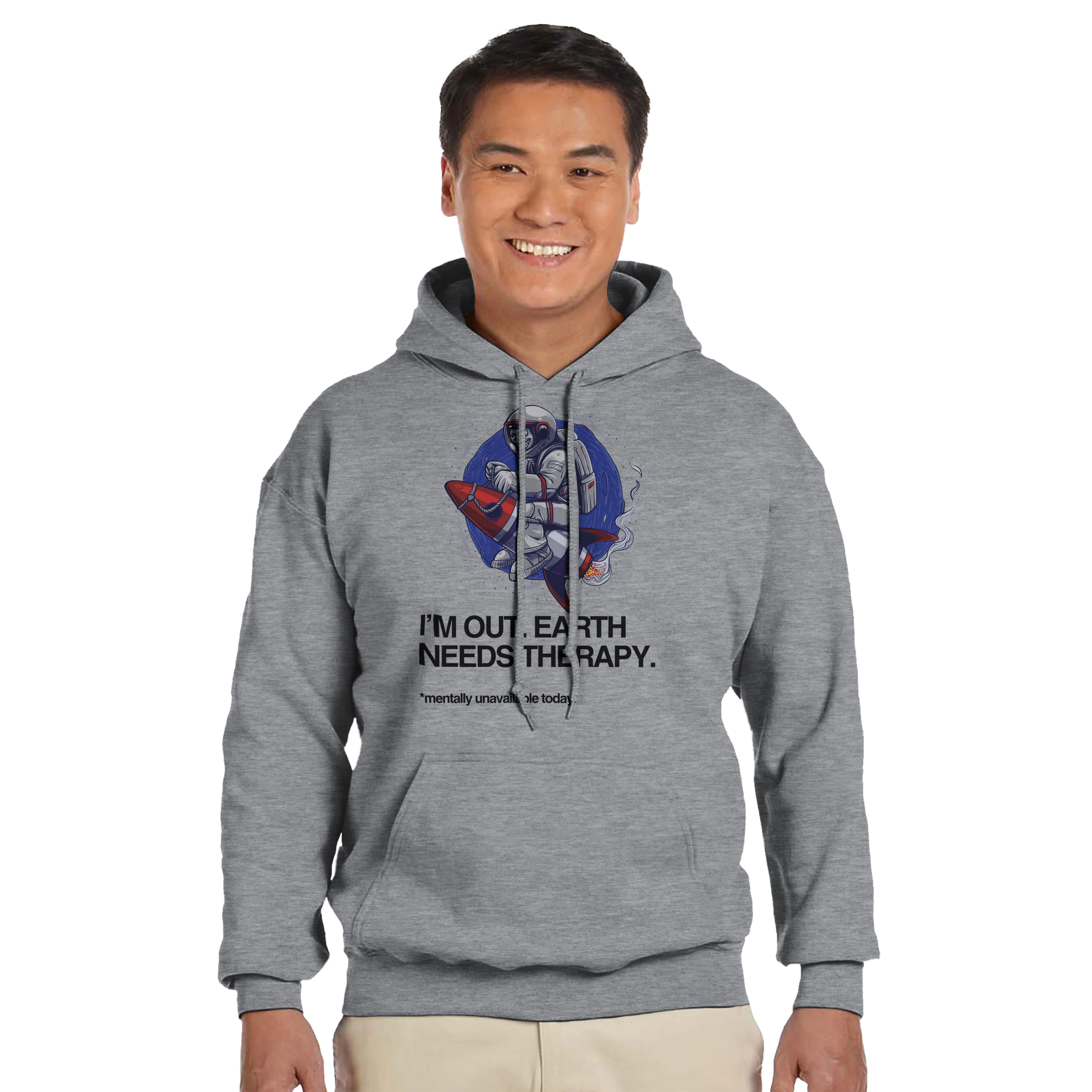 I'm Out: Unisex Pullover Hoodie