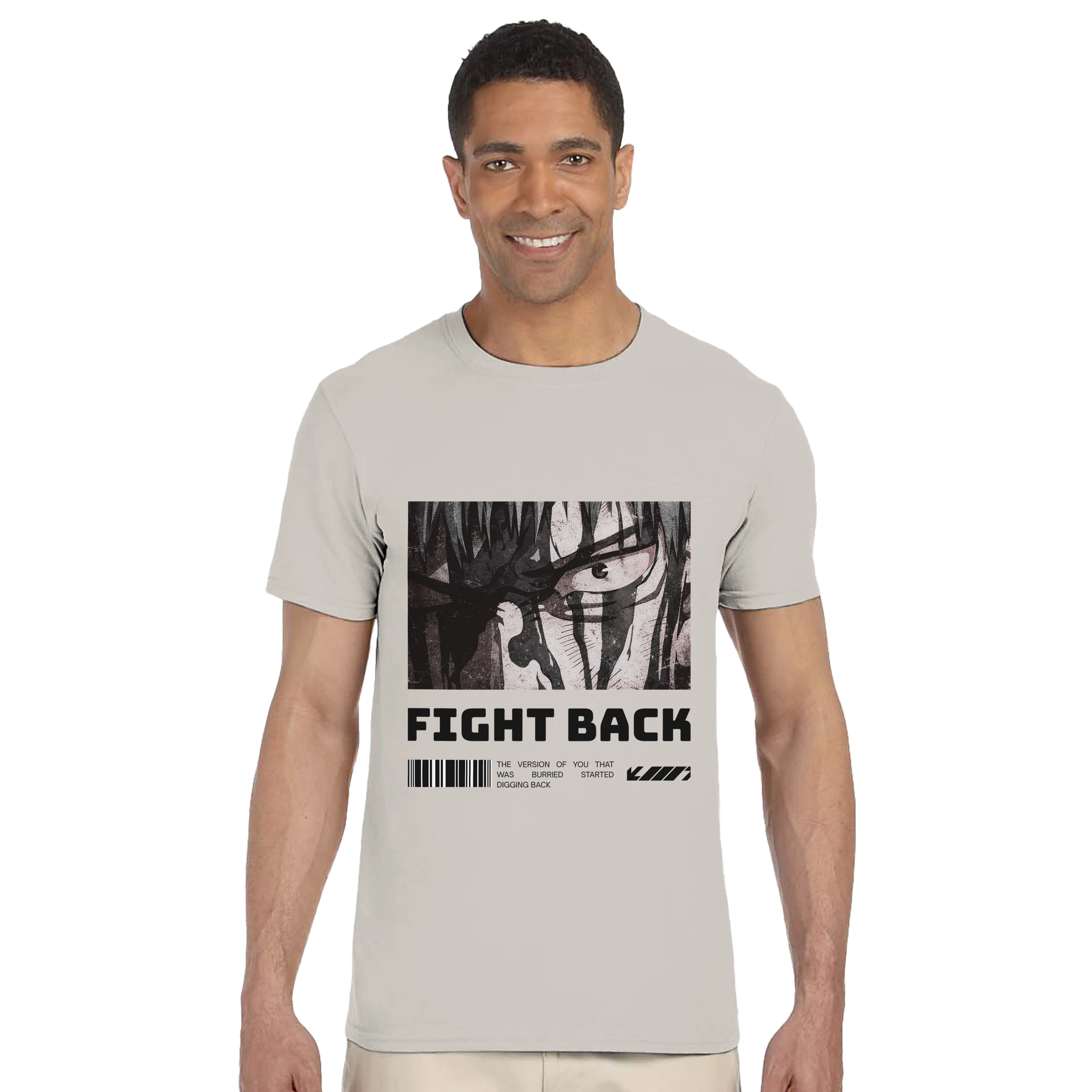 Fight Back - Light: Unisex Crewneck Tee