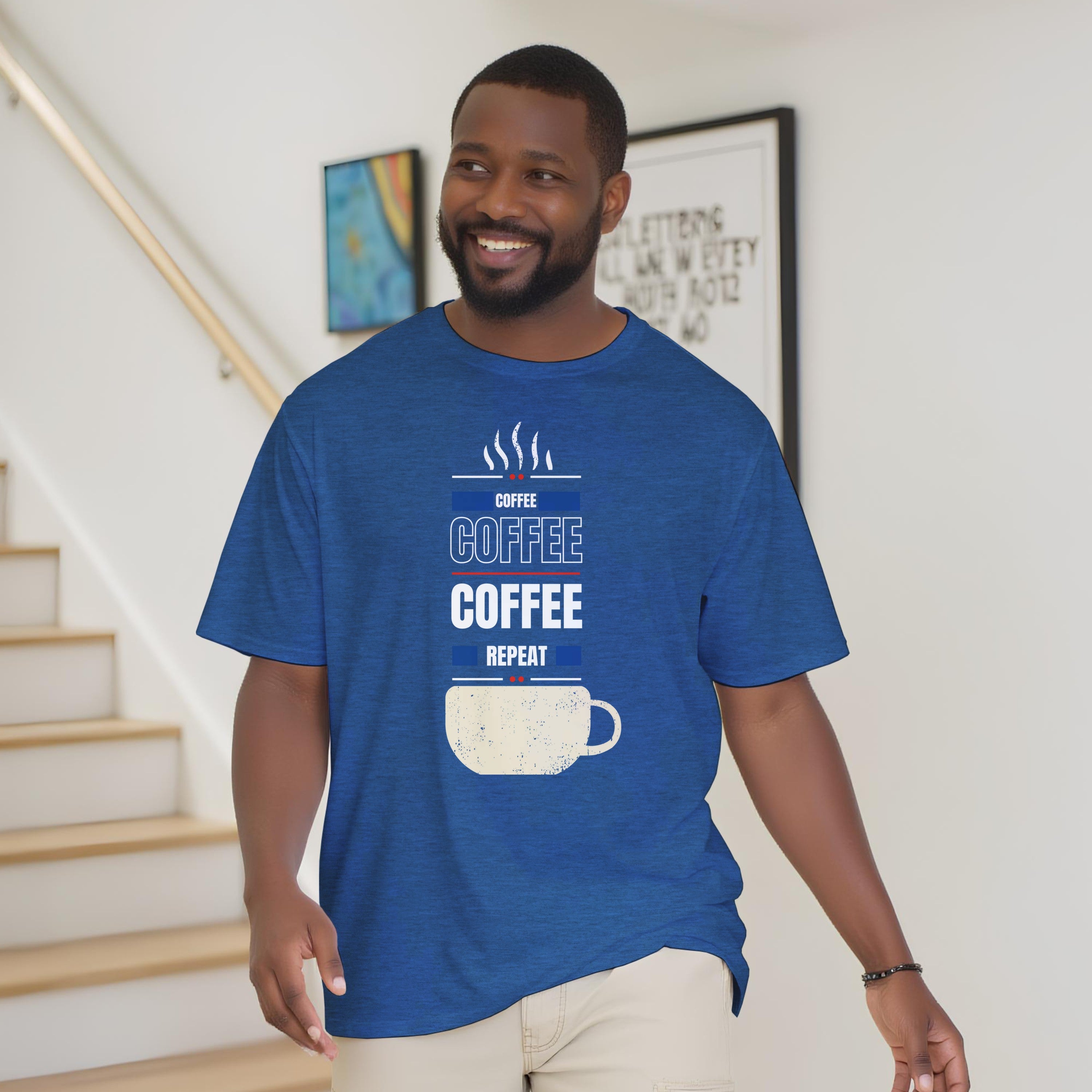 Fueled by Coffee: Unisex Crewneck Tee