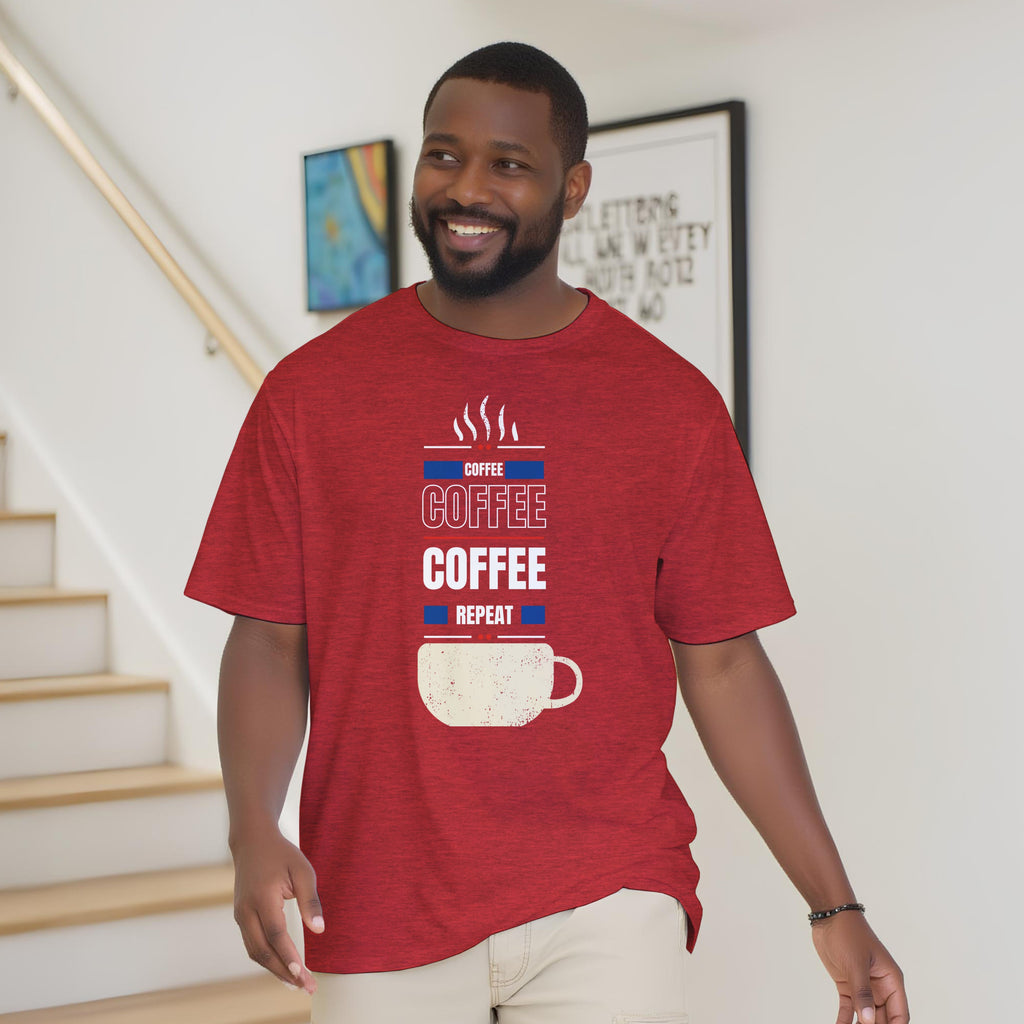 Fueled by Coffee: Unisex Crewneck Tee