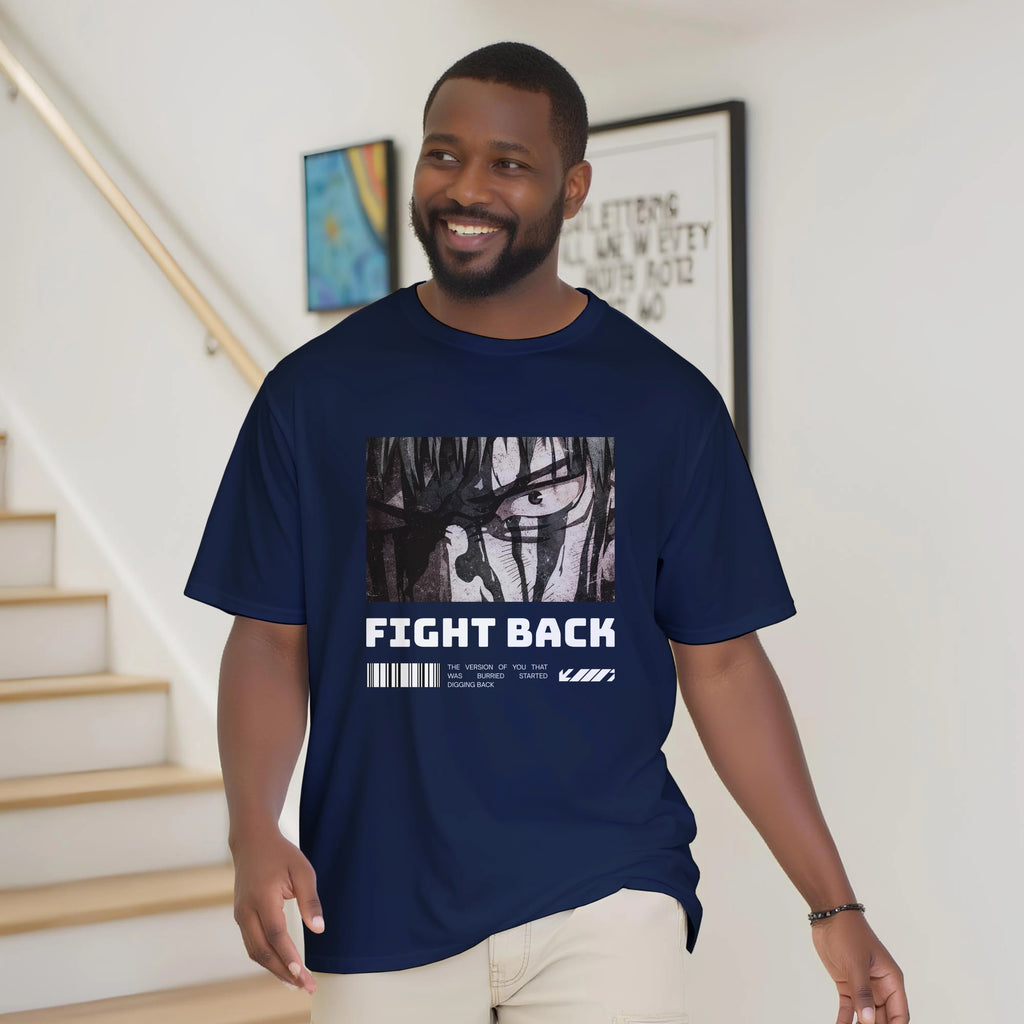 Fight Back - Dark: Unisex Crewneck Tee