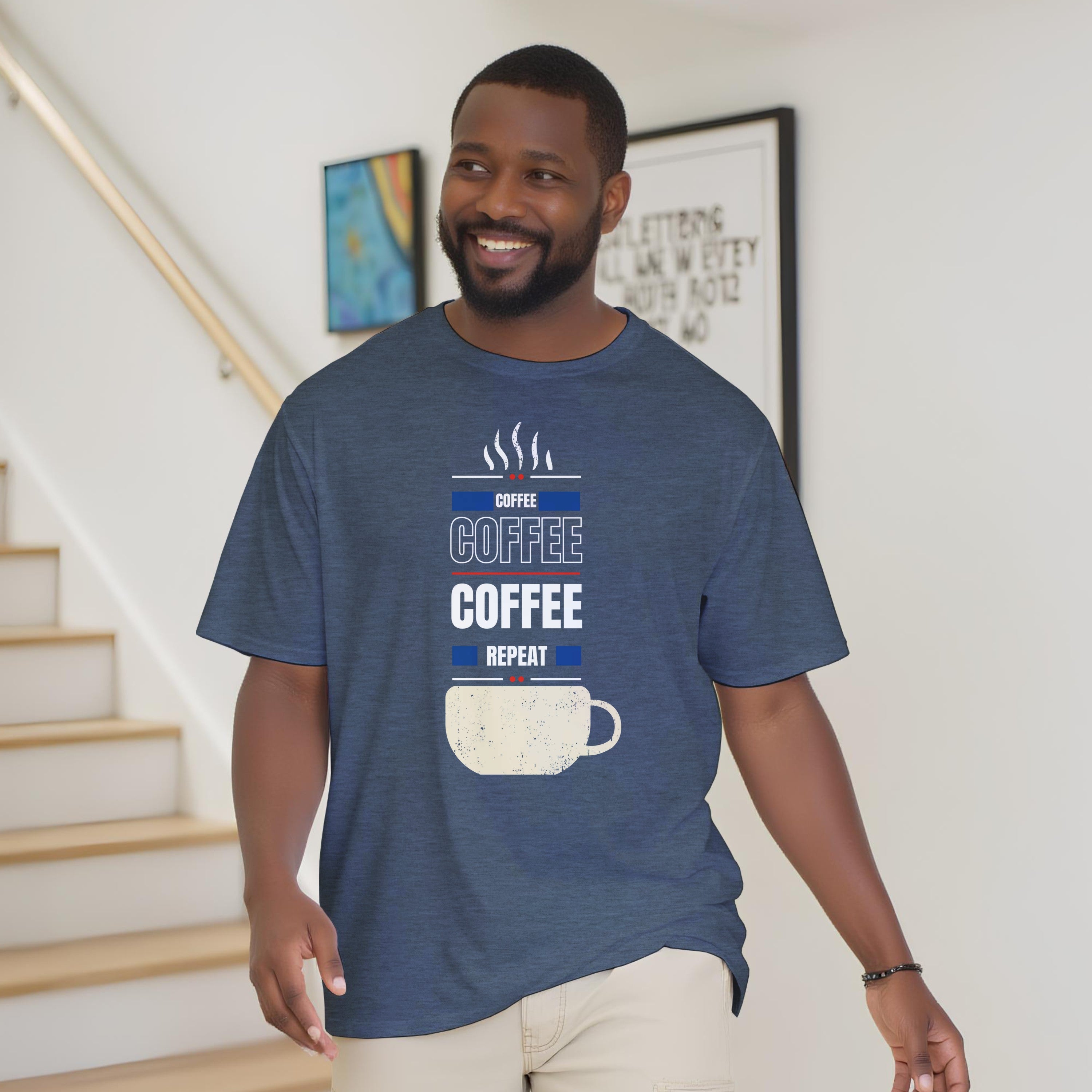 Fueled by Coffee: Unisex Crewneck Tee
