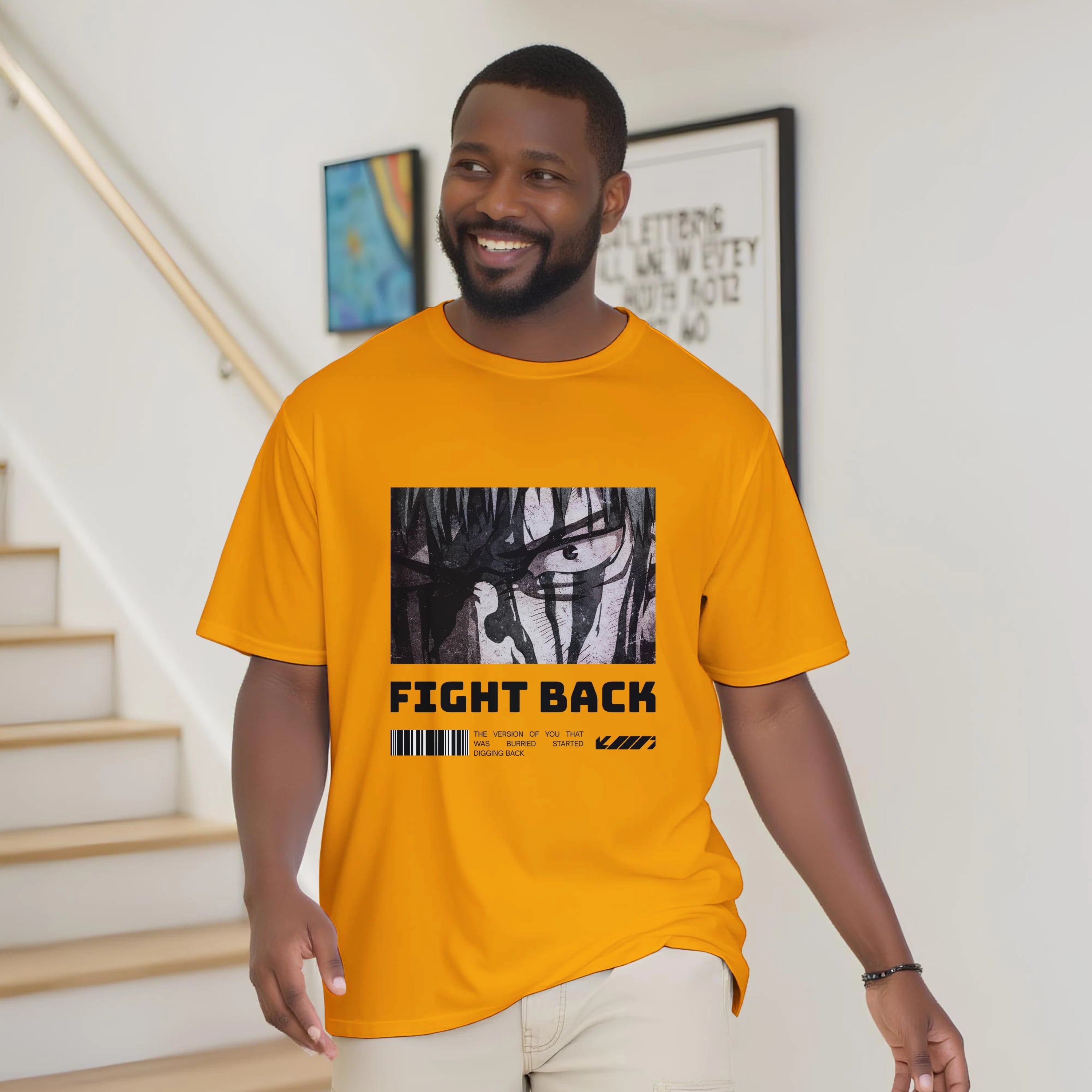 Fight Back - Light: Unisex Crewneck Tee