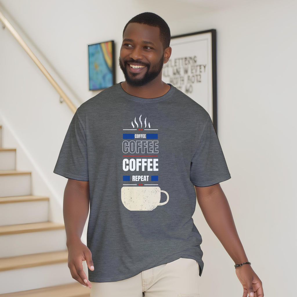 Fueled by Coffee: Unisex Crewneck Tee