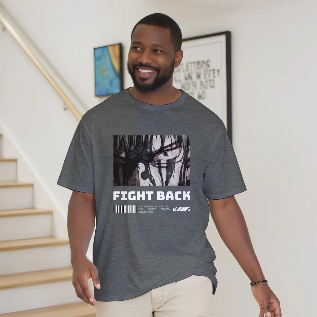 Fight Back - Dark: Unisex Crewneck Tee