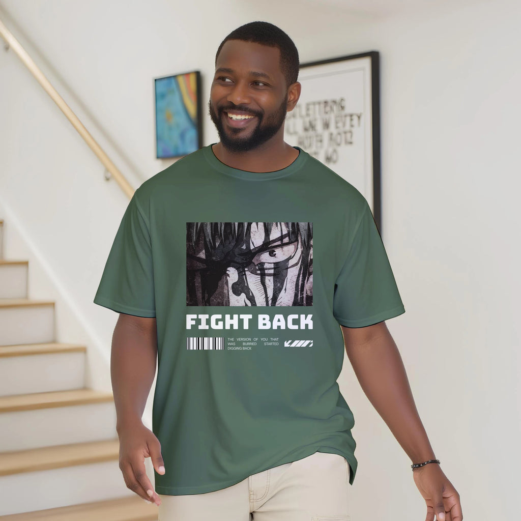 Fight Back - Dark: Unisex Crewneck Tee