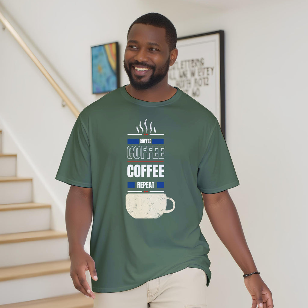 Fueled by Coffee: Unisex Crewneck Tee