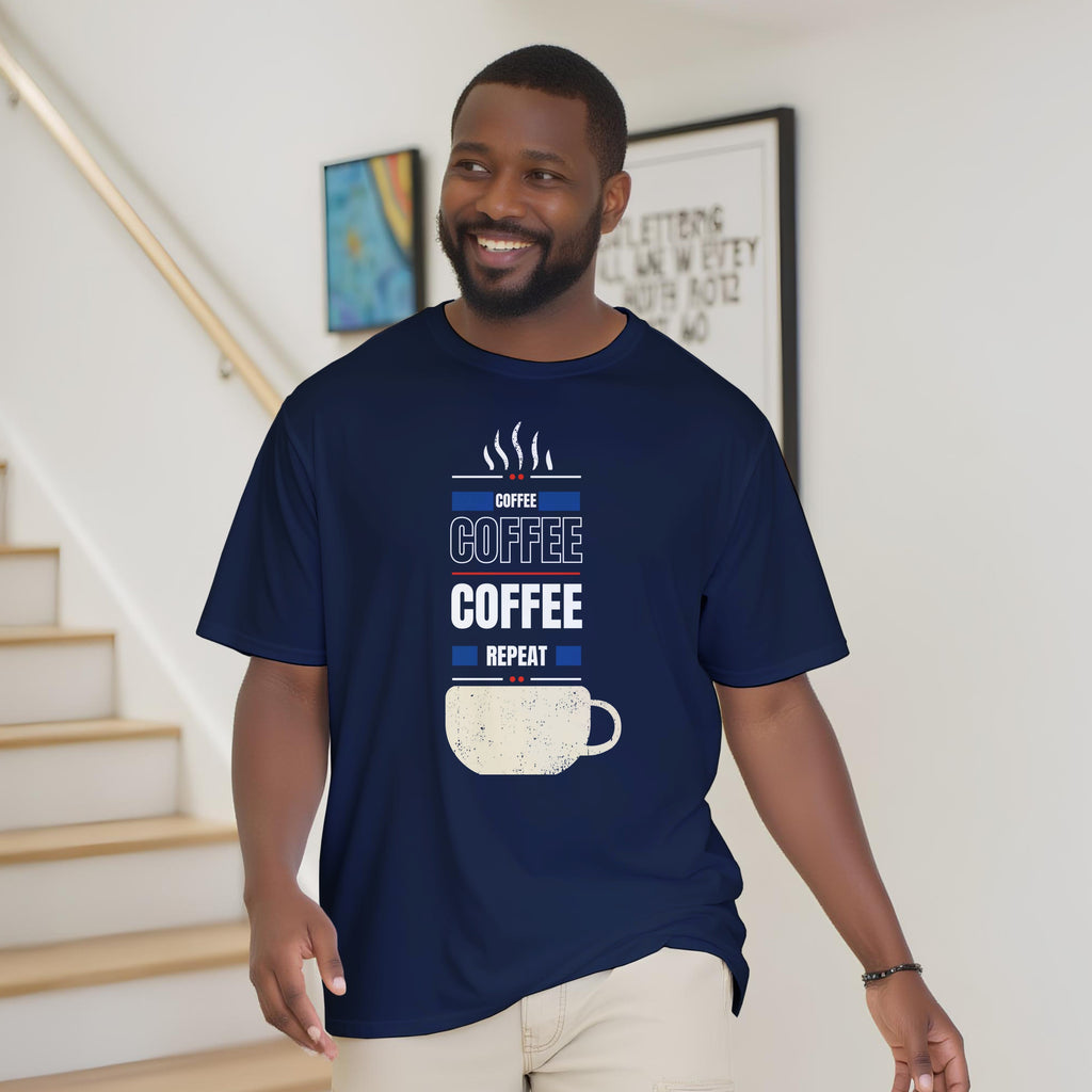 Fueled by Coffee: Unisex Crewneck Tee