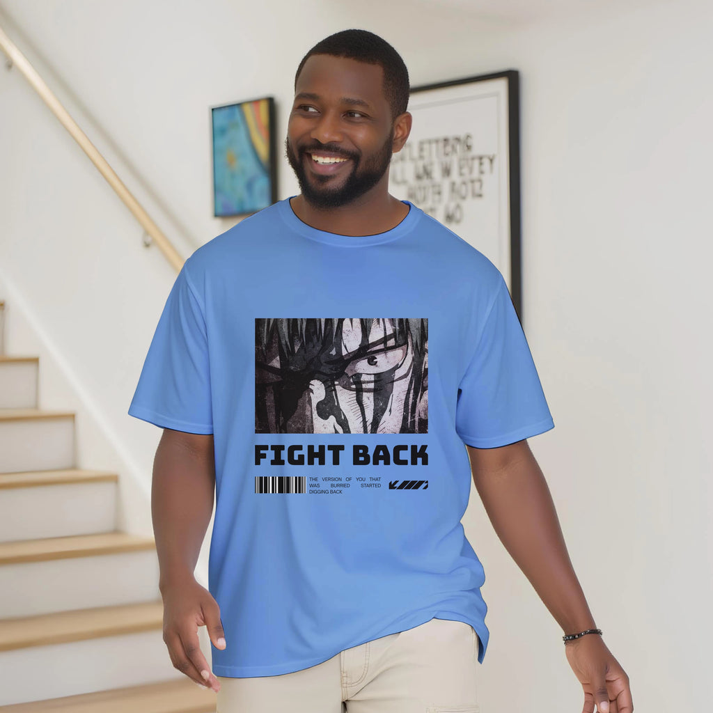 Fight Back - Light: Unisex Crewneck Tee