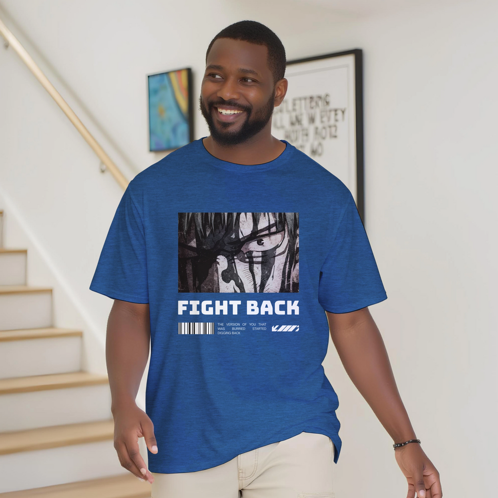 Fight Back - Dark: Unisex Crewneck Tee