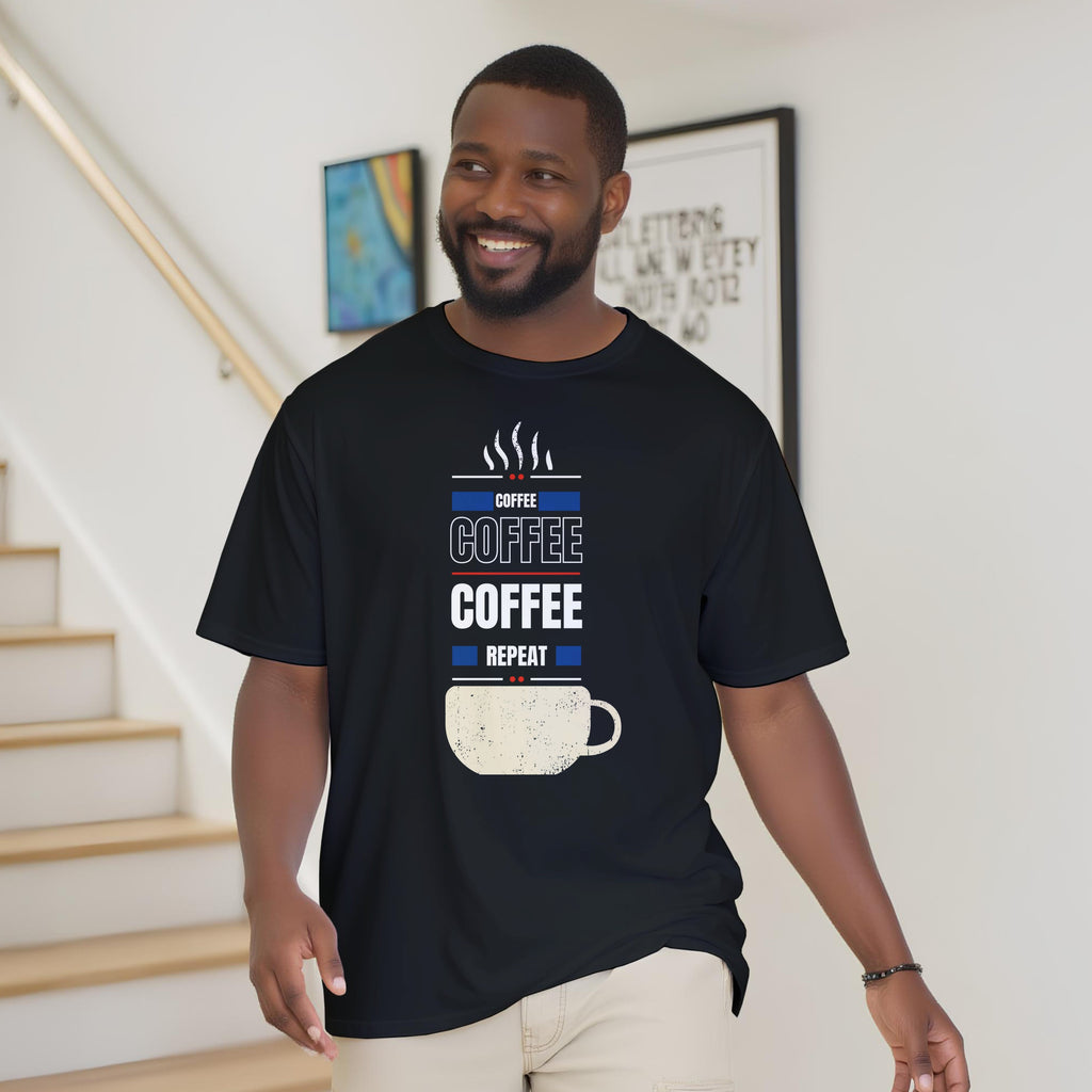 Fueled by Coffee: Unisex Crewneck Tee