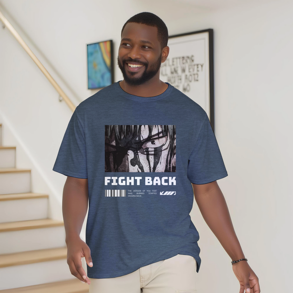 Fight Back - Dark: Unisex Crewneck Tee