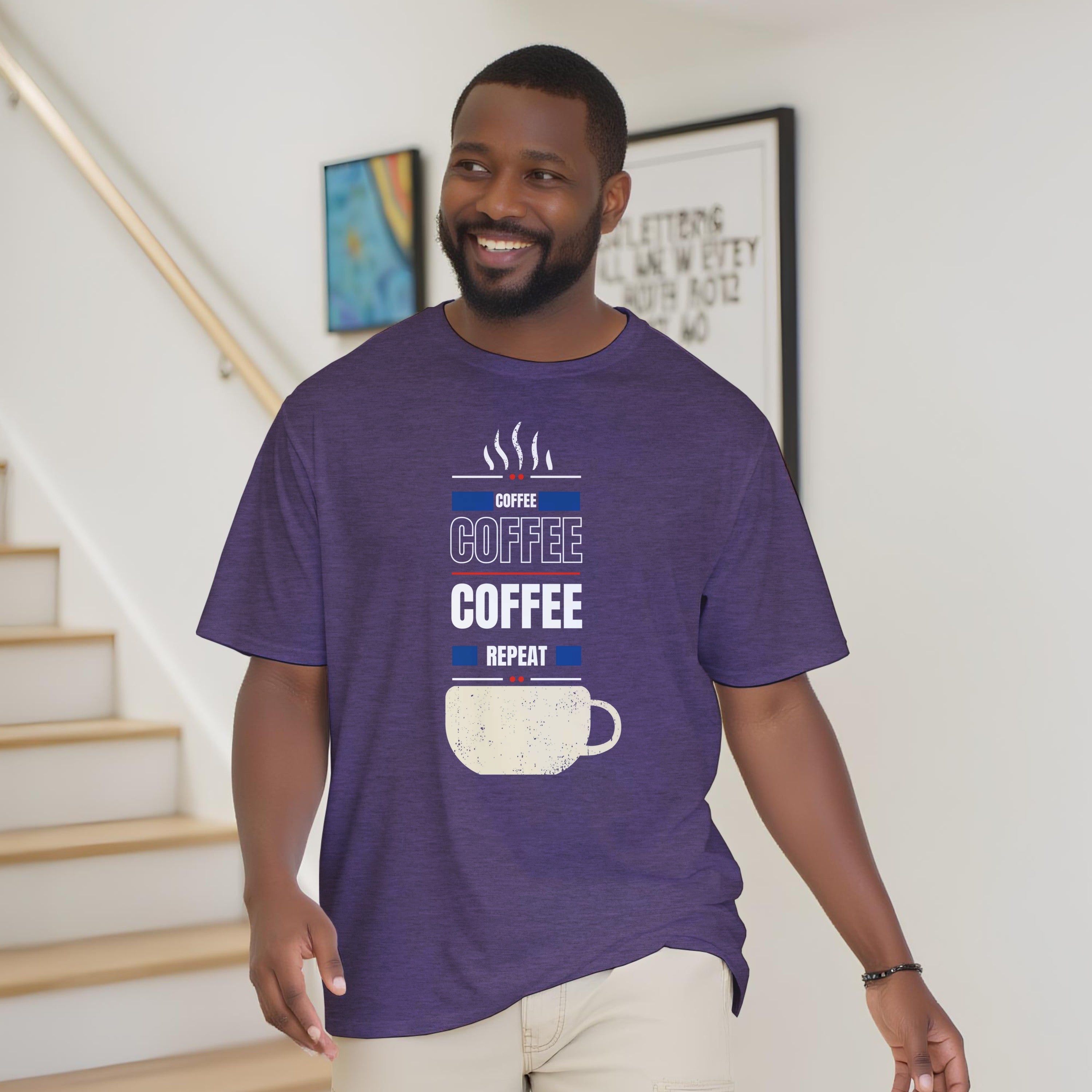 Fueled by Coffee: Unisex Crewneck Tee